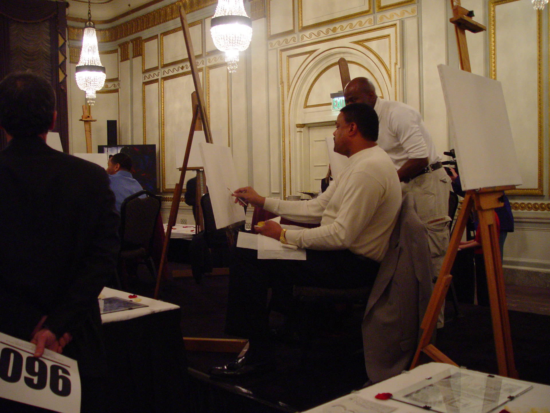Painting Class at the Benson Hotel