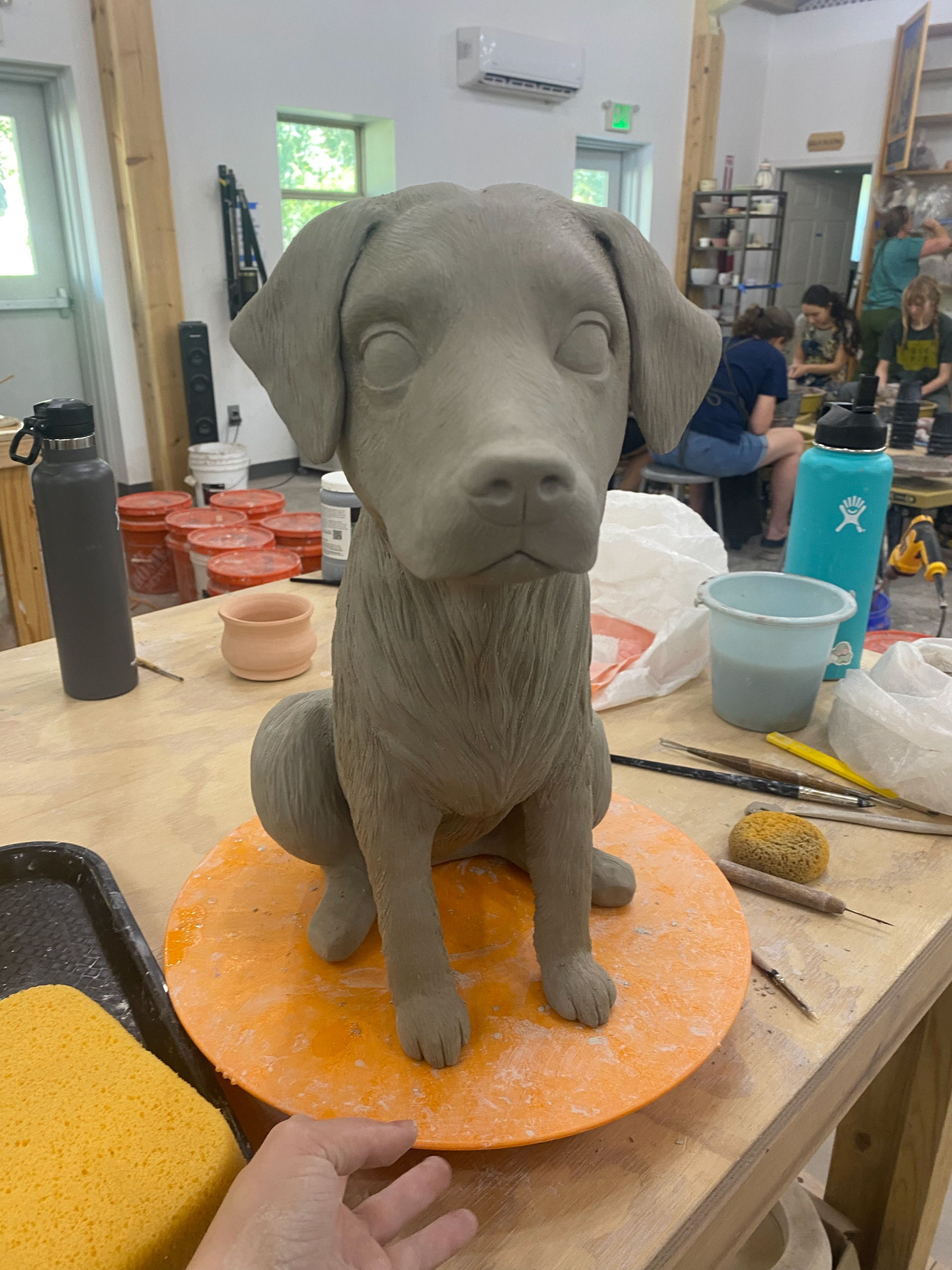 WIP Ceramic Dog