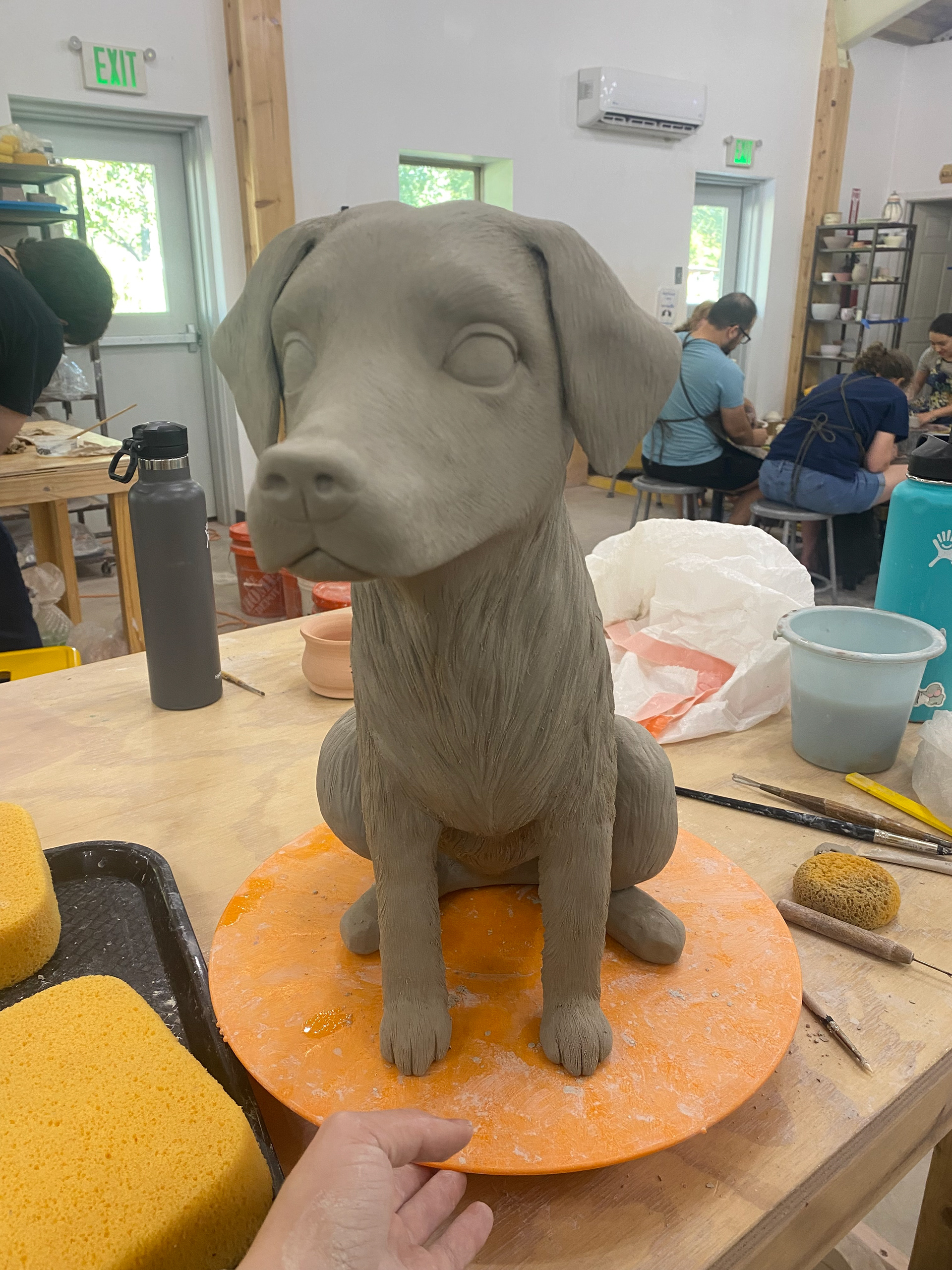 WIP Ceramic Dog