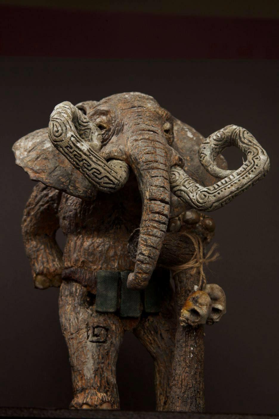 Resin Casted Elephant from Sculpt