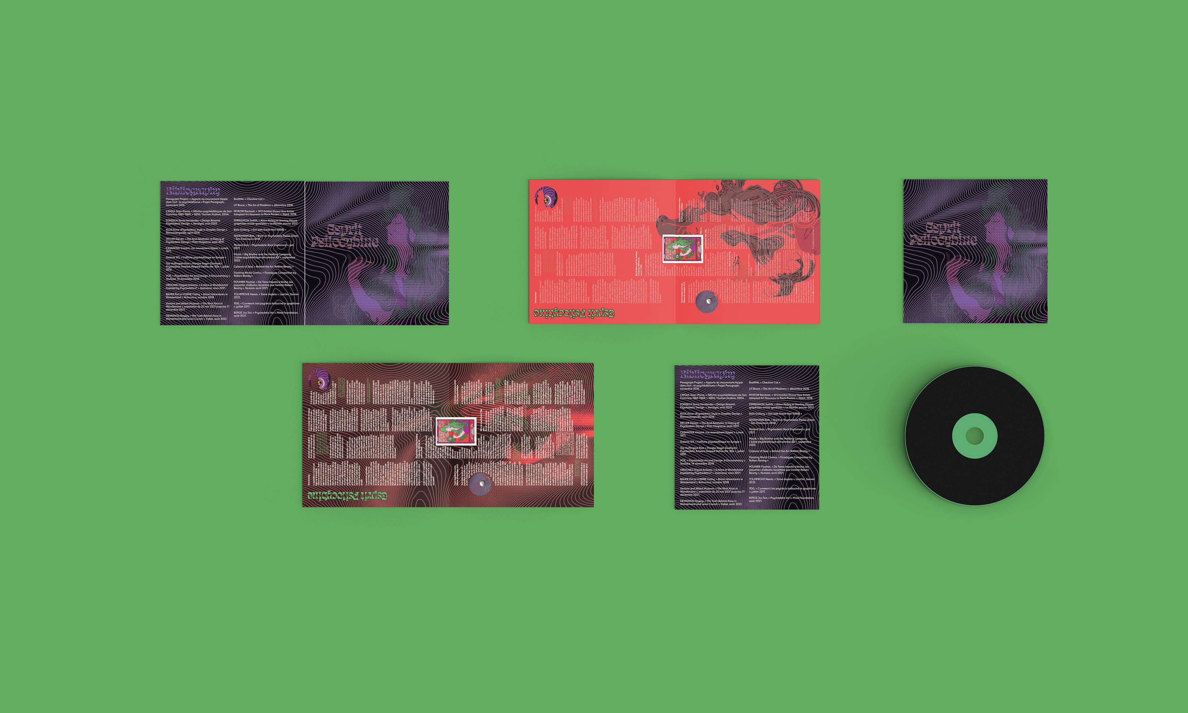 Research Article On Psychedelic Design Taking Vinyl Album Form