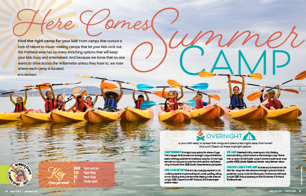 Silver Winner-Parenting Media Association Awards/Feature Layout