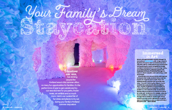 Gold Winner-Parenting Media Association Awards/Feature layout