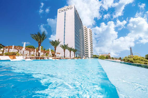 Басейна на Хотел Интернационал