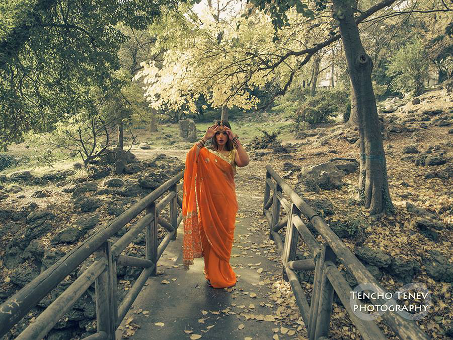 Диляна Маринова, фотосесия вдъхновена от Боливуд