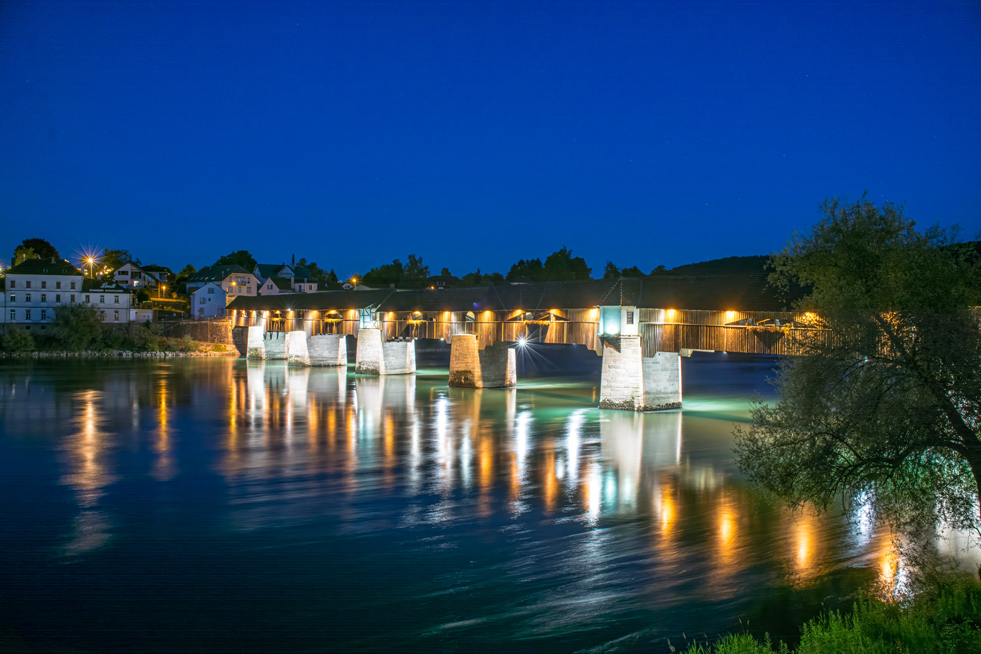 Die Holzbrücke Bad Säckingen