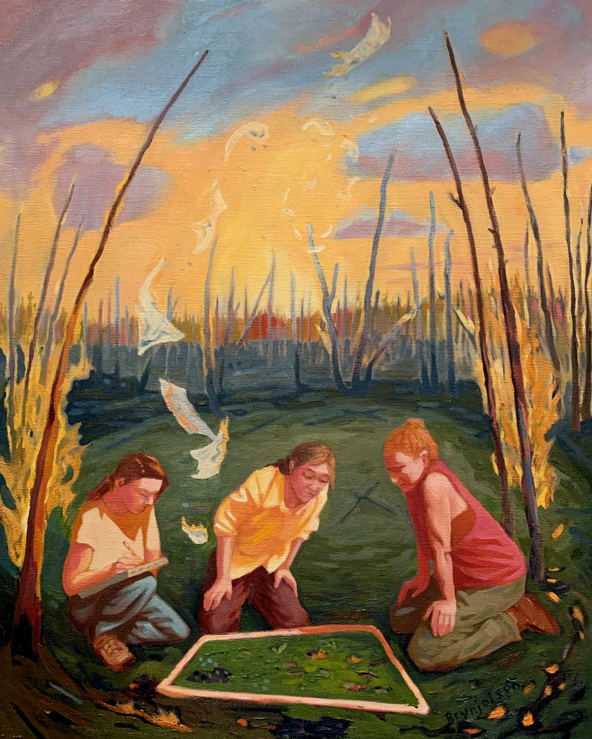 Research on Fire - Rhian Brynjolson