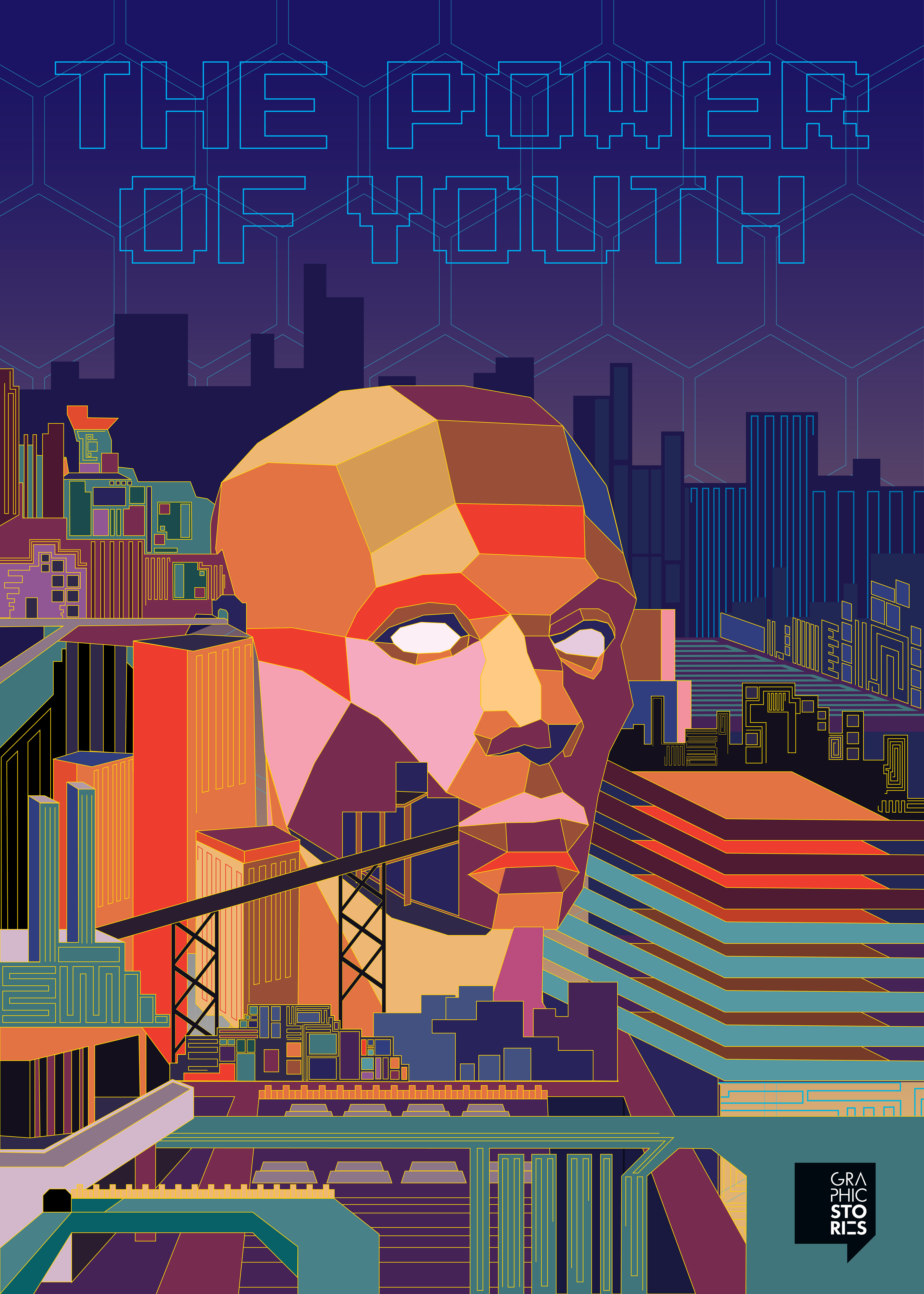 Poster for 7TH International Poster Contest: The Power of Youth 2023