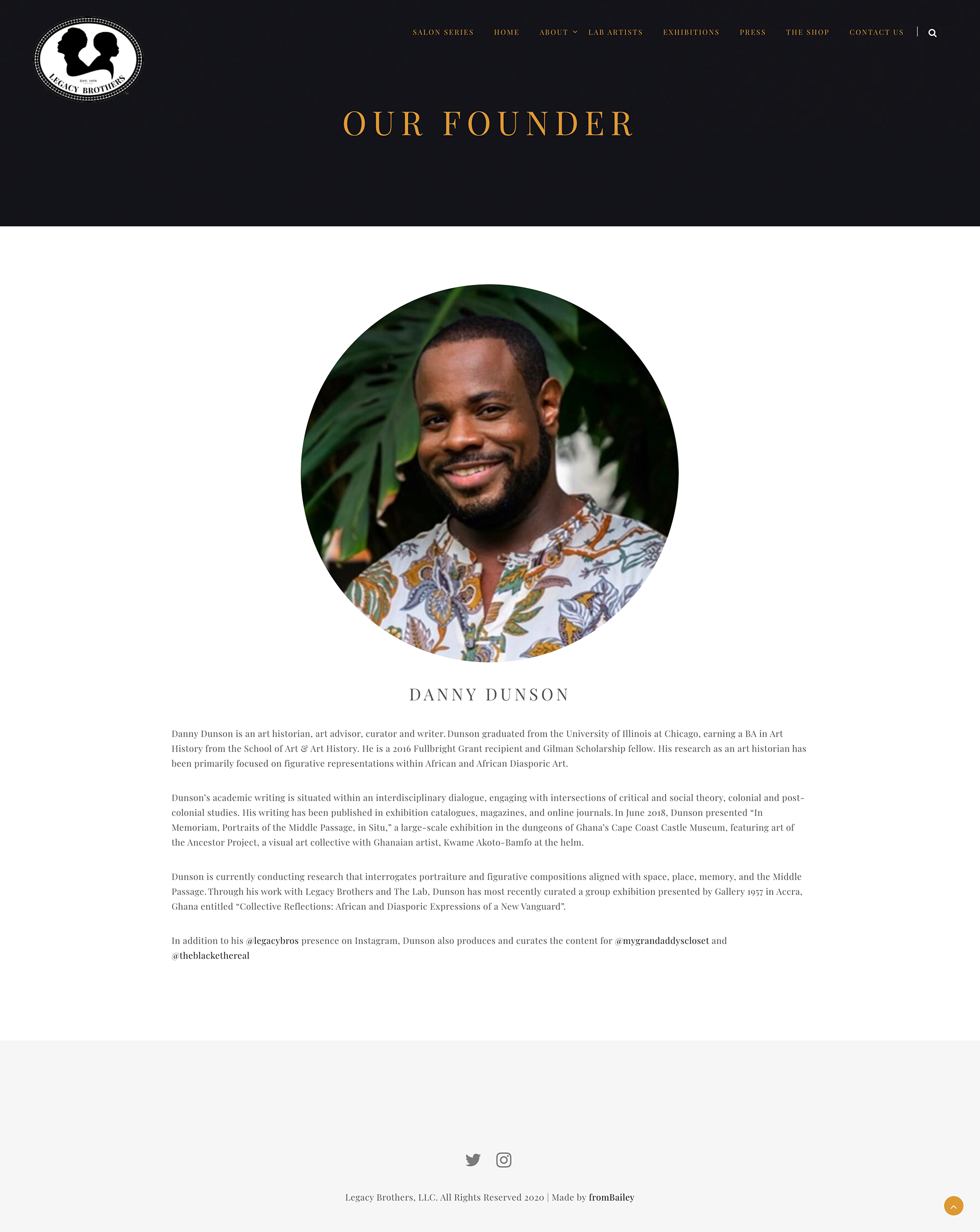 ABOUT - OUR FOUNDER