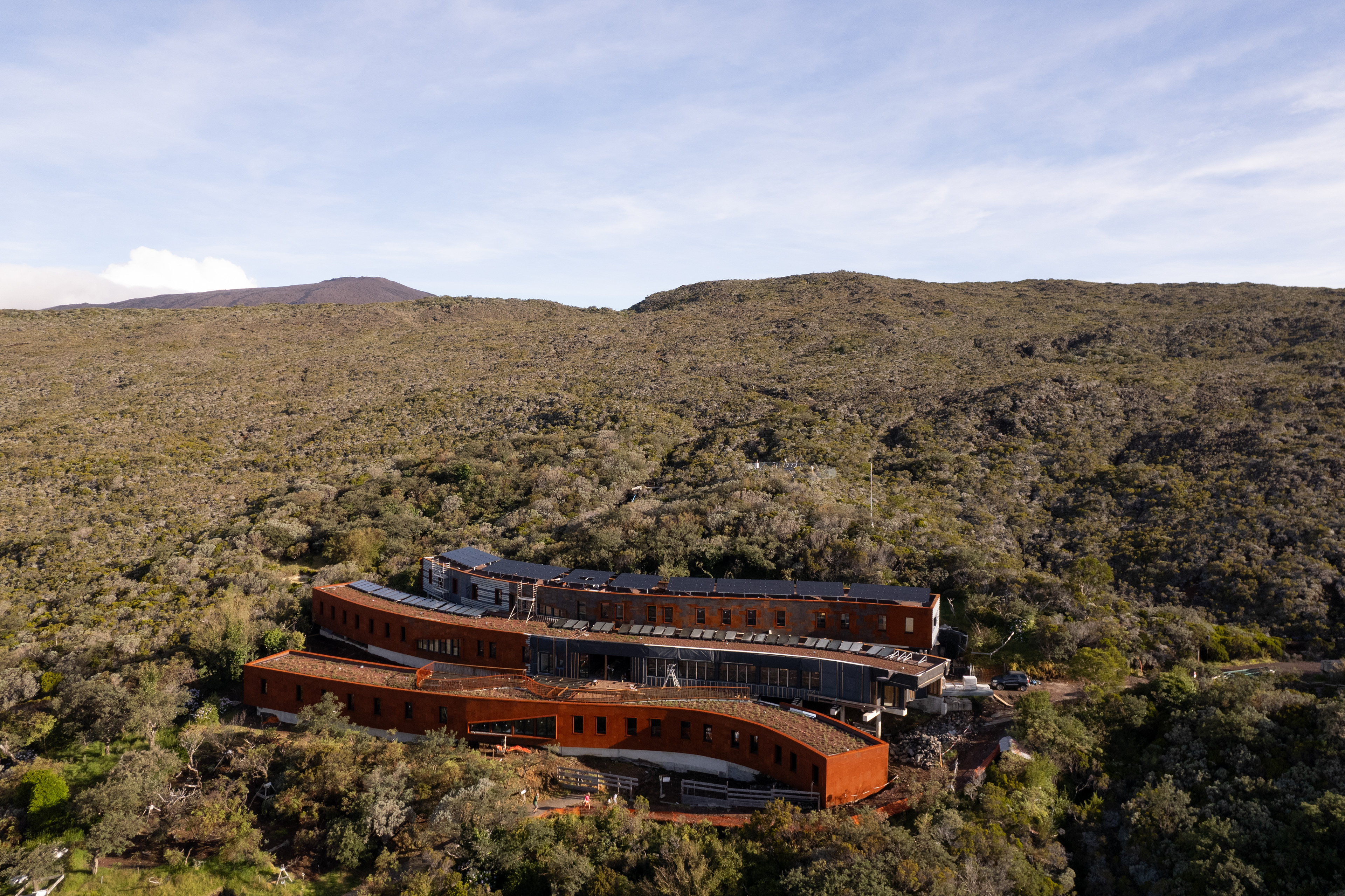 Photographie architecture paysage réunion 974 altitude80 gite volcan hôtel tourisme
