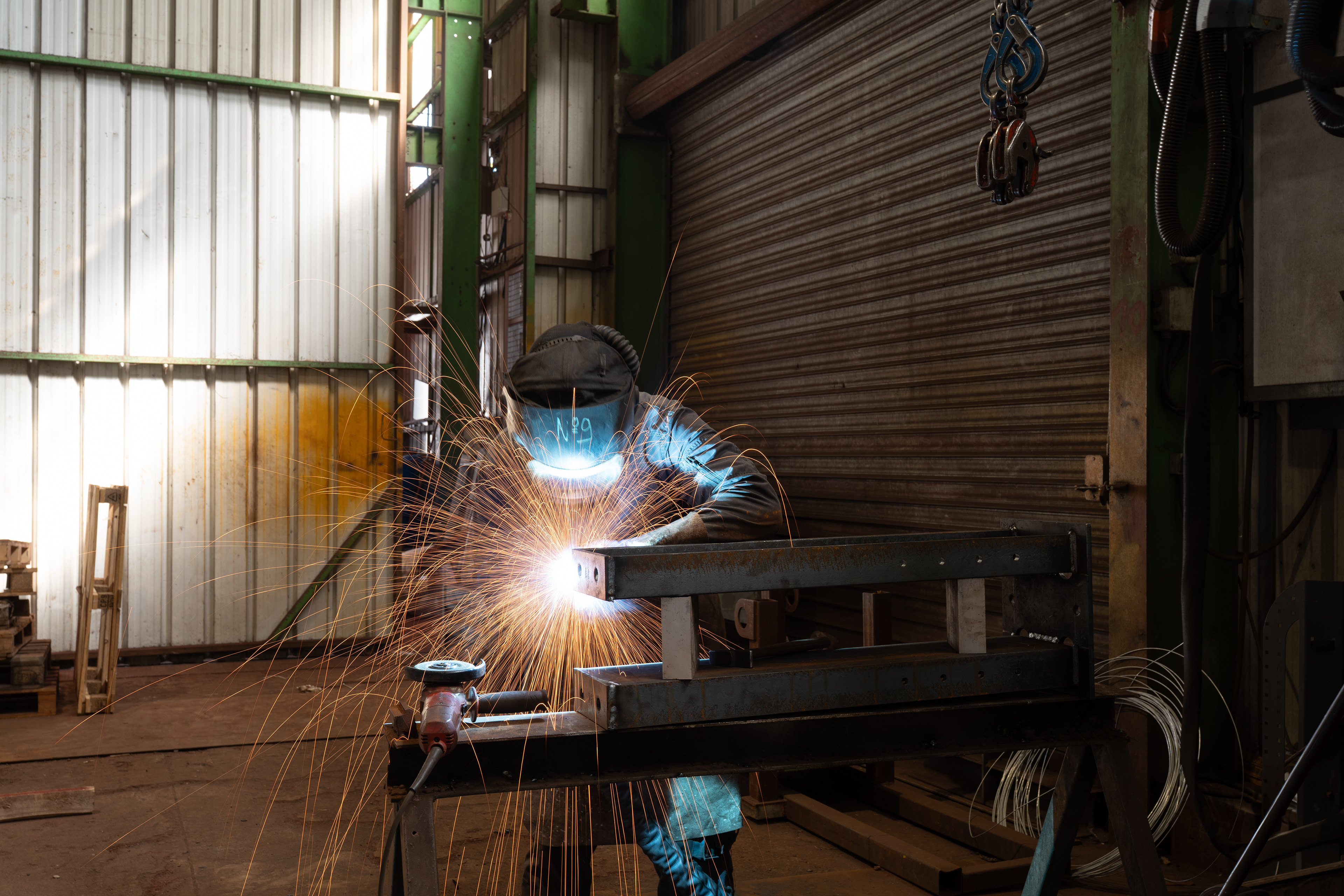 Photographie architecture réunion 974 CMOI ROCM construction métallique Ocean Indien LEPORT