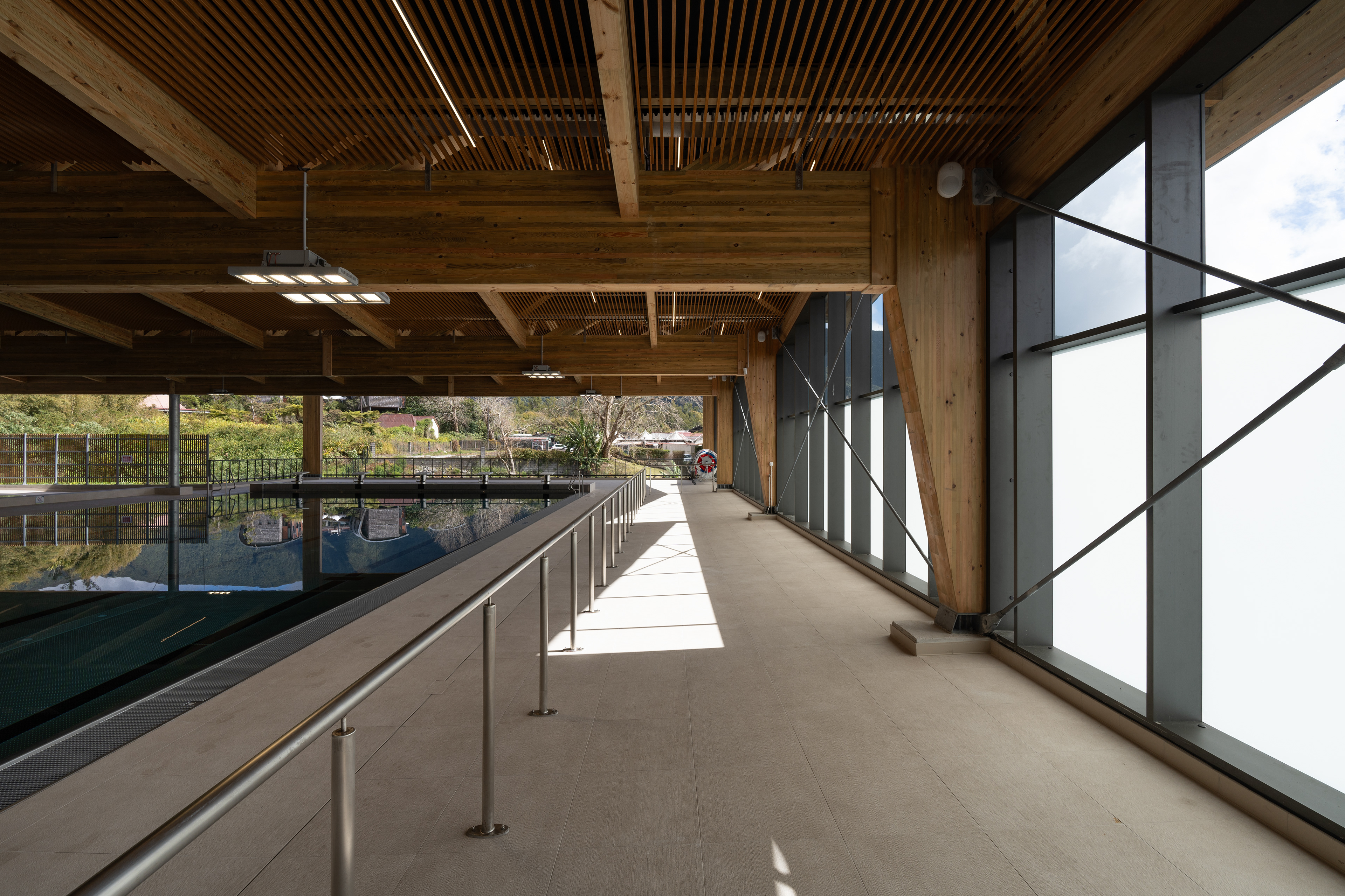 Photographie architecture paysage réunion 974 lab ilet du centre plaine palmistes piscine couverte