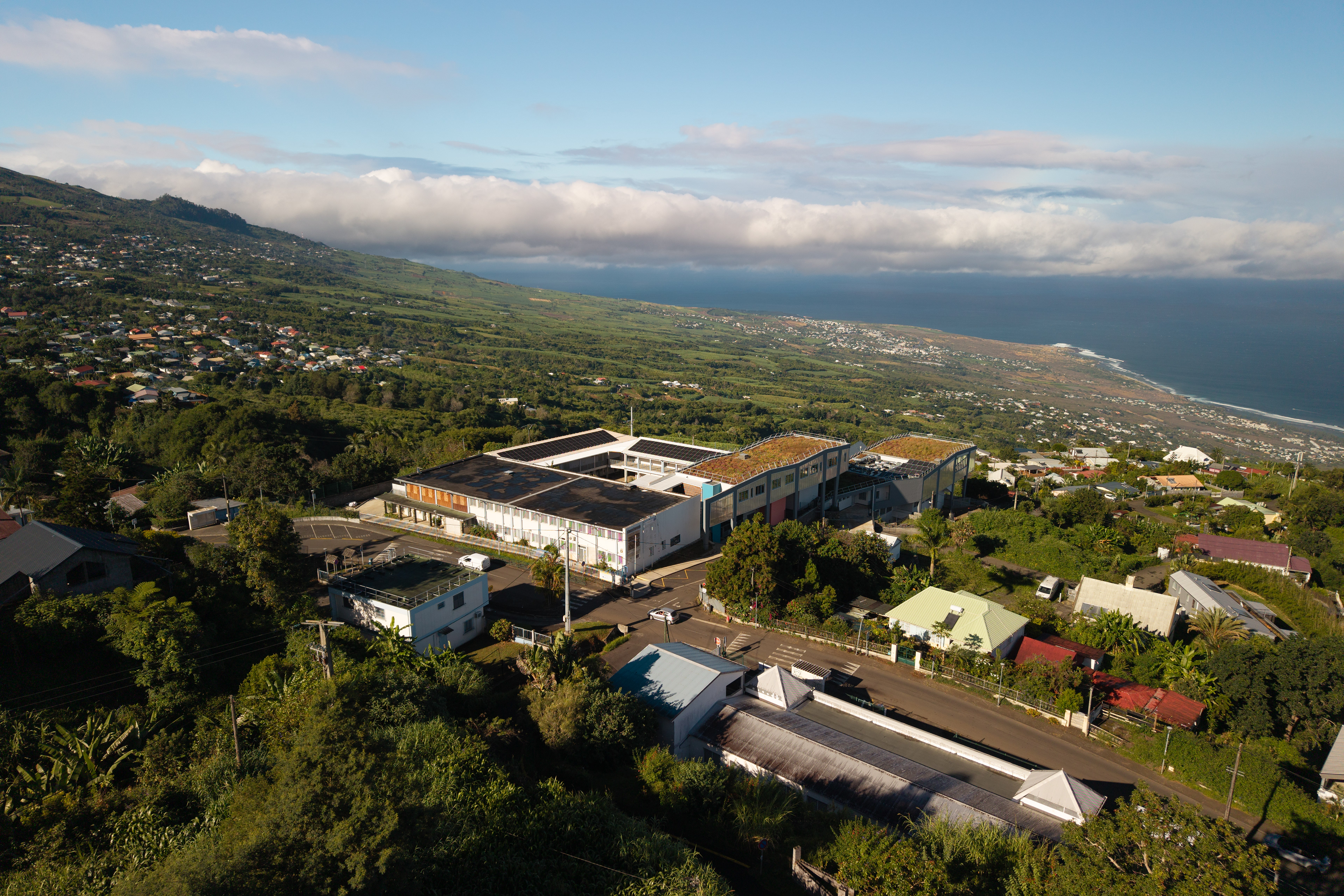 Photographie architecture tropicale réunion 974 chaloupe saint-leu harry gruchet co-architectes 