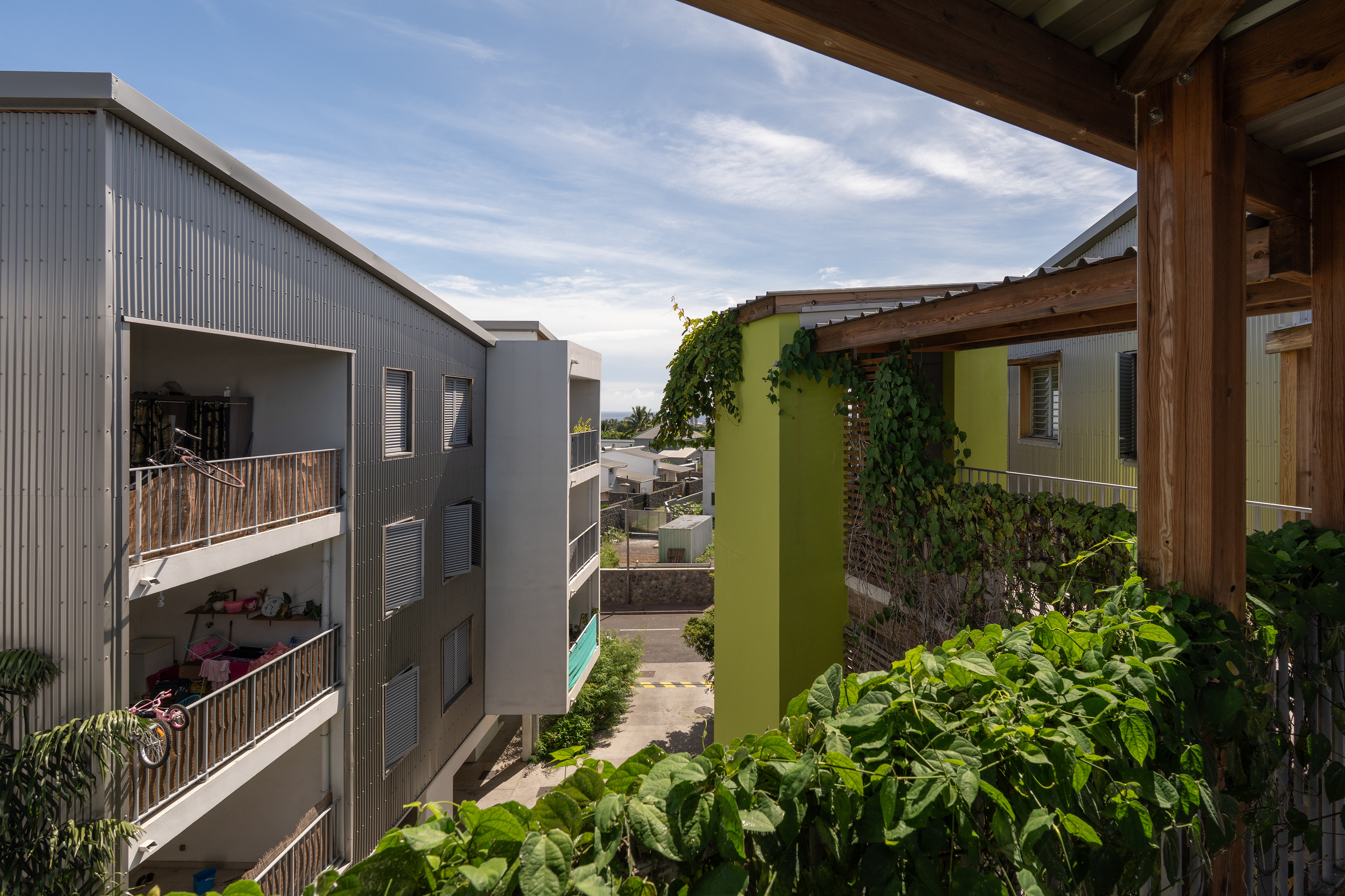 Photographie architecture réunion 974 RESIDENCE LES MAHOTS SEMADER CO-ARCHITECTES LEPORT