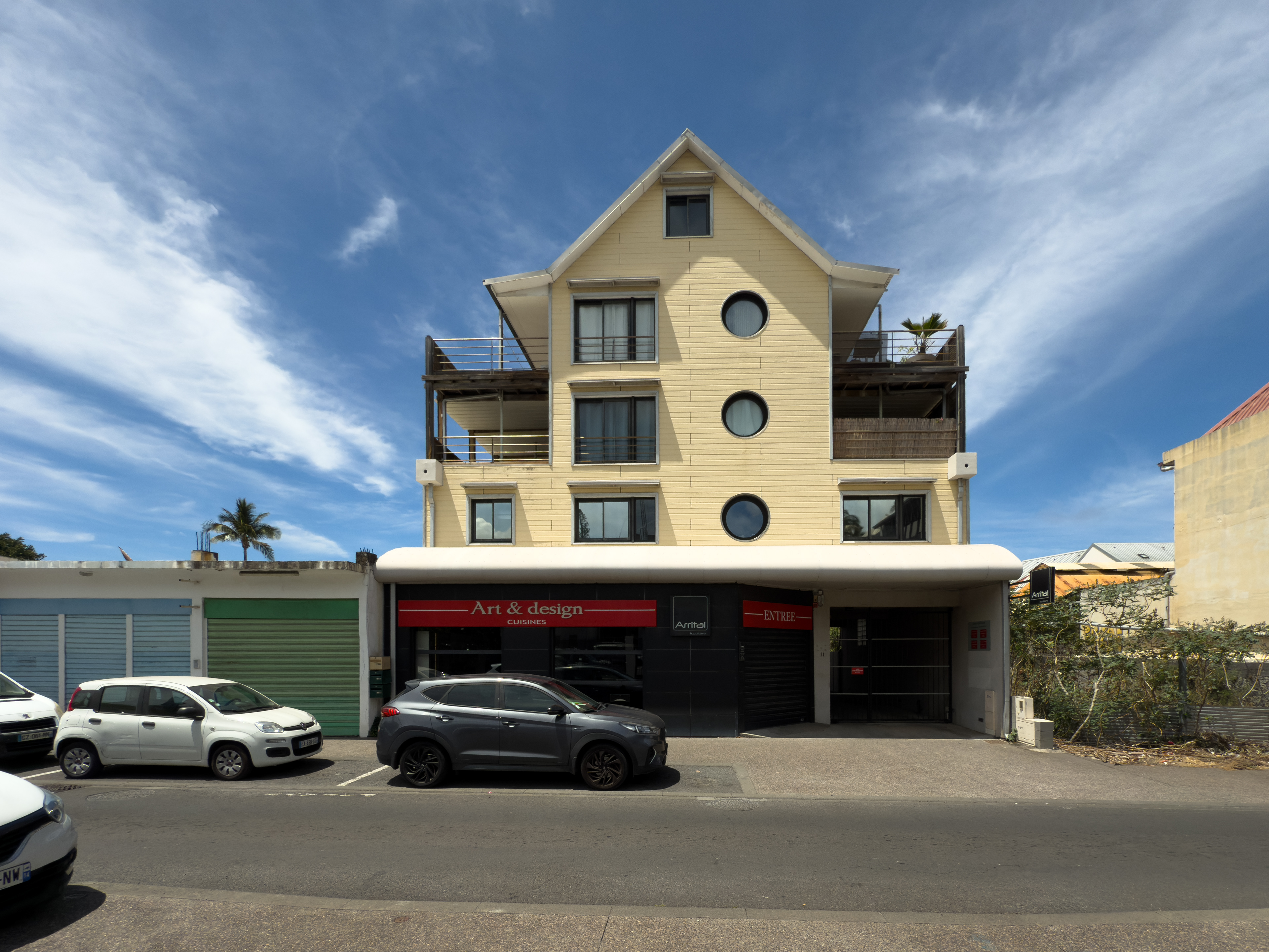 Photographie architecture tropicale réunion 974 Fianu alizés saint-pierre