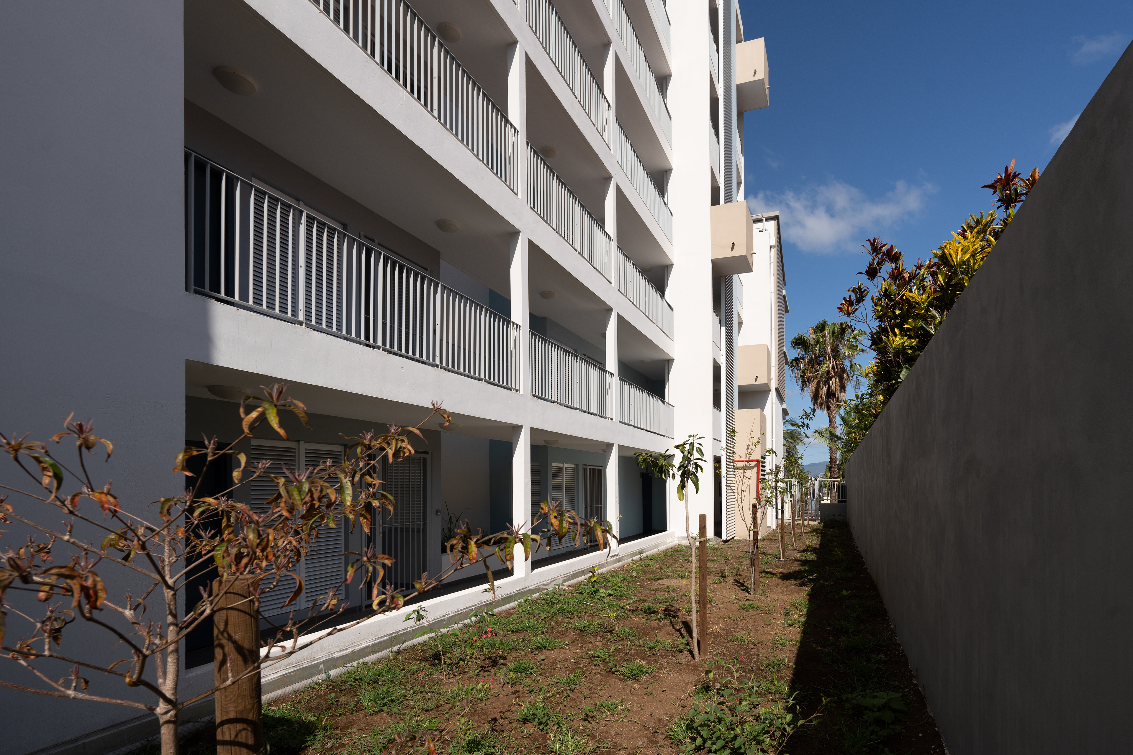 Photographie architecture réunion 974 ehresmann ligne des 400 résidence issop simjee