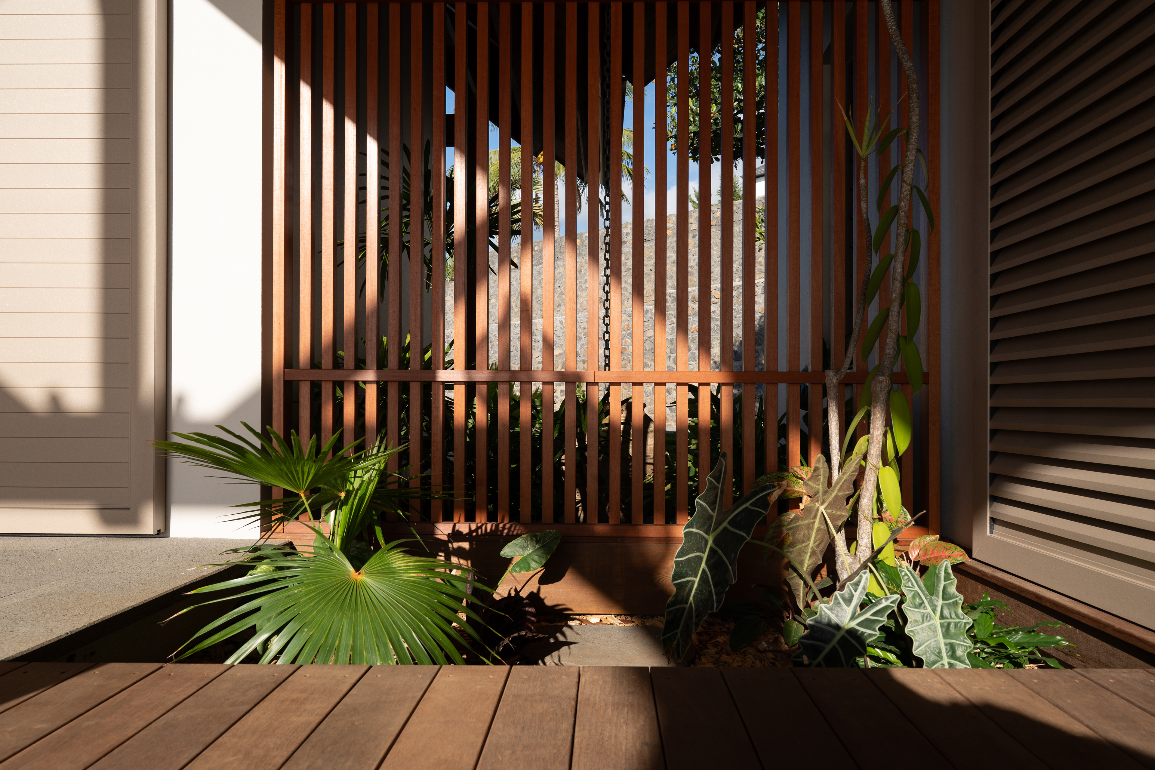 Photographie architecture tropicale réunion 974 Beauvillain maison bioclimatique