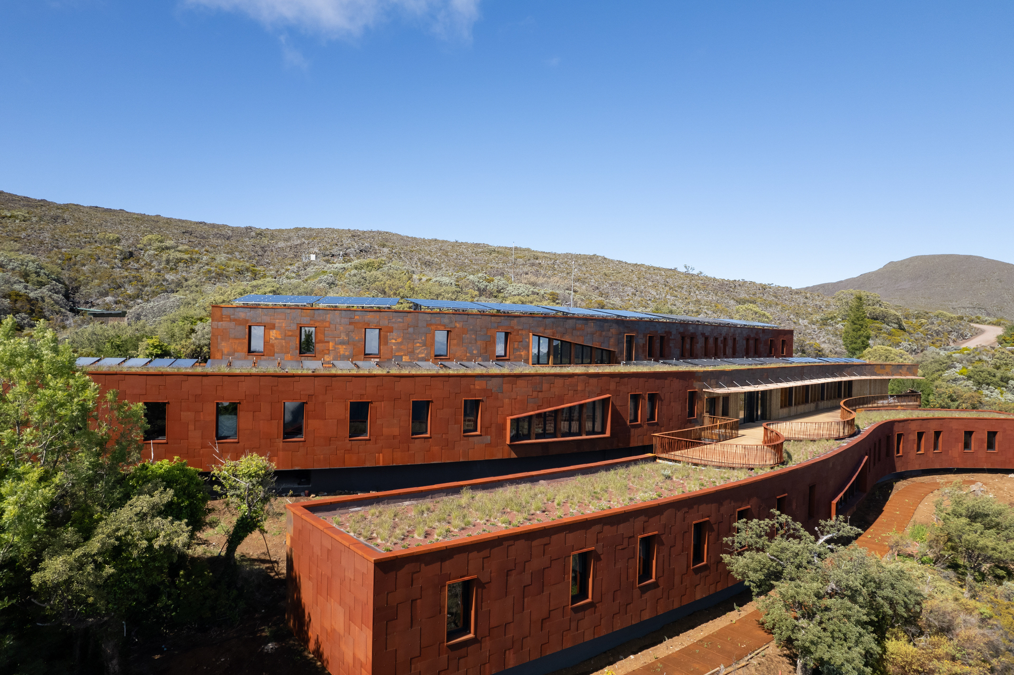 Photographie architecture paysage réunion 974 altitude80 gite volcan fournaise tourisme