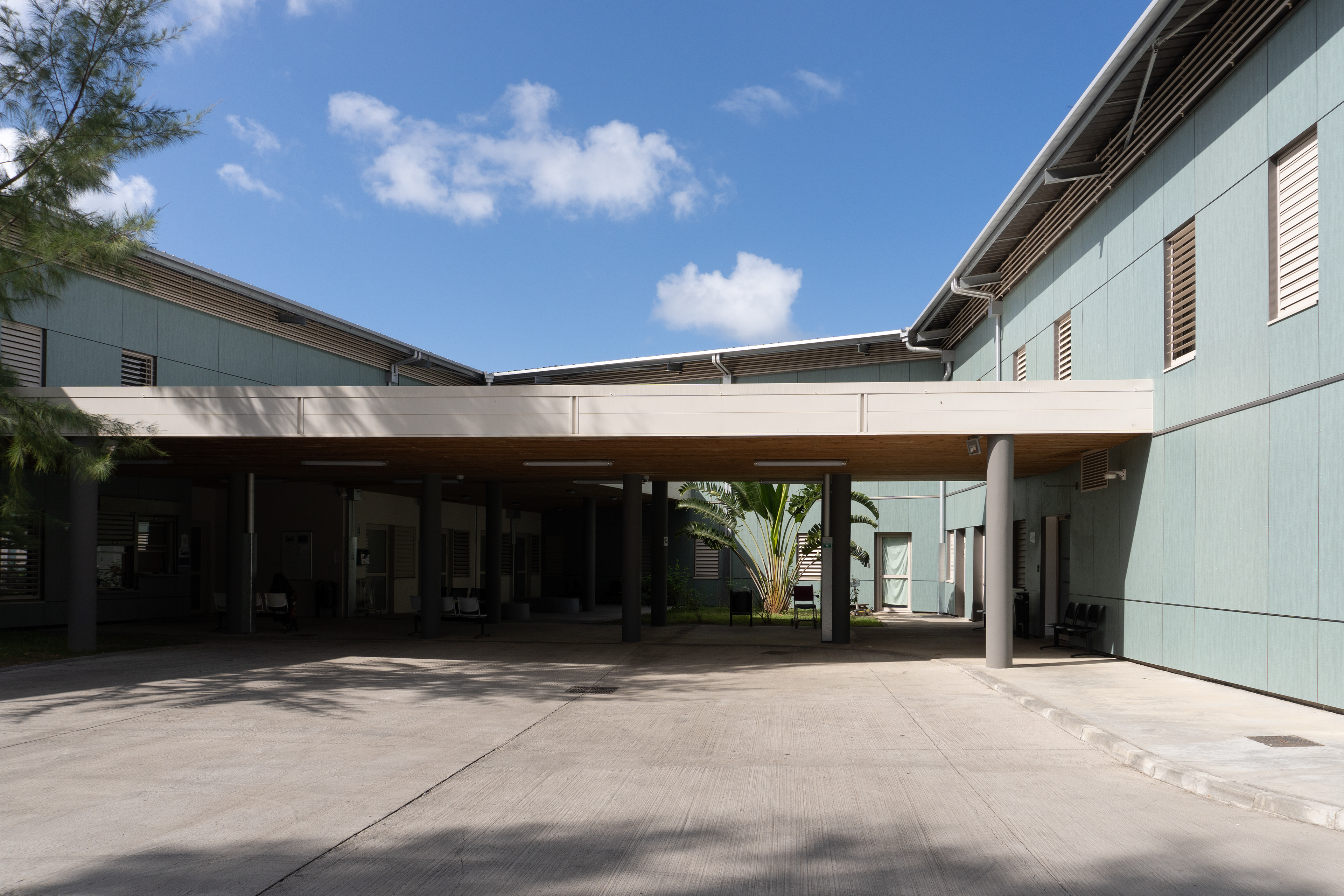 Photographie architecture tropicale mayotte 976 chm pamandzi 