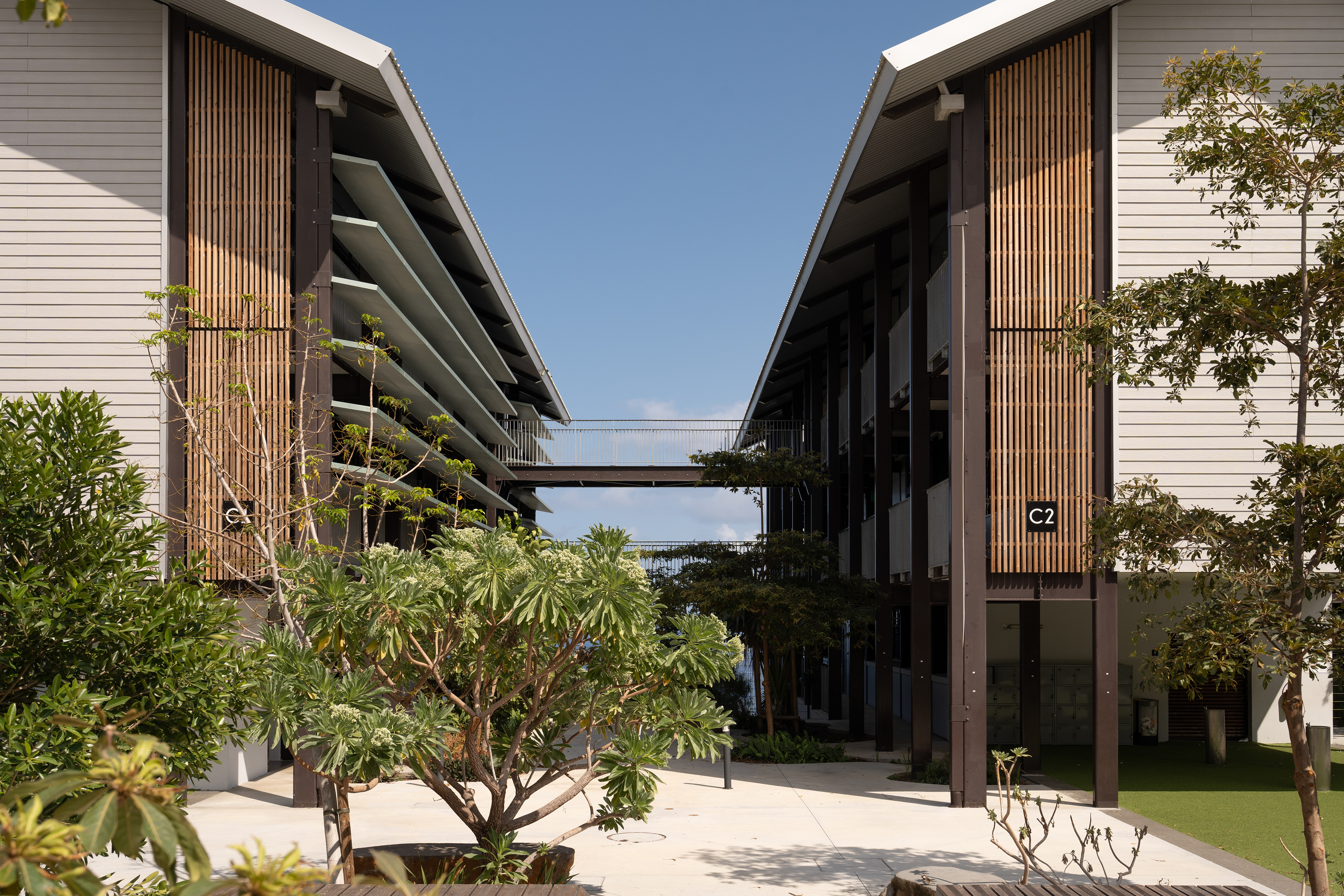 Photographie architecture paysage réunion 974 LAB LEU collège roquefeuil