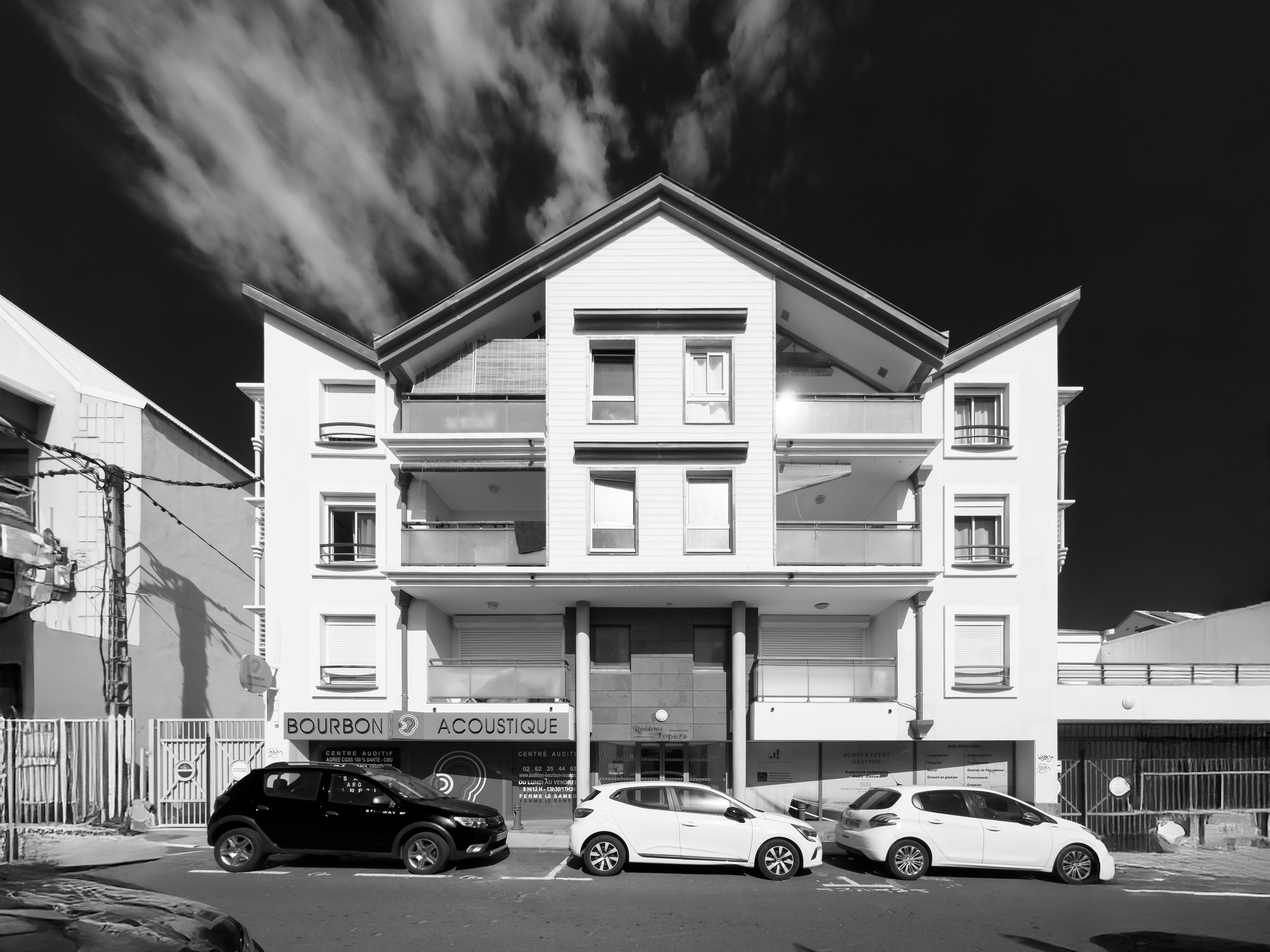 Photographie architecture tropicale réunion 974 topazes saint-pierre