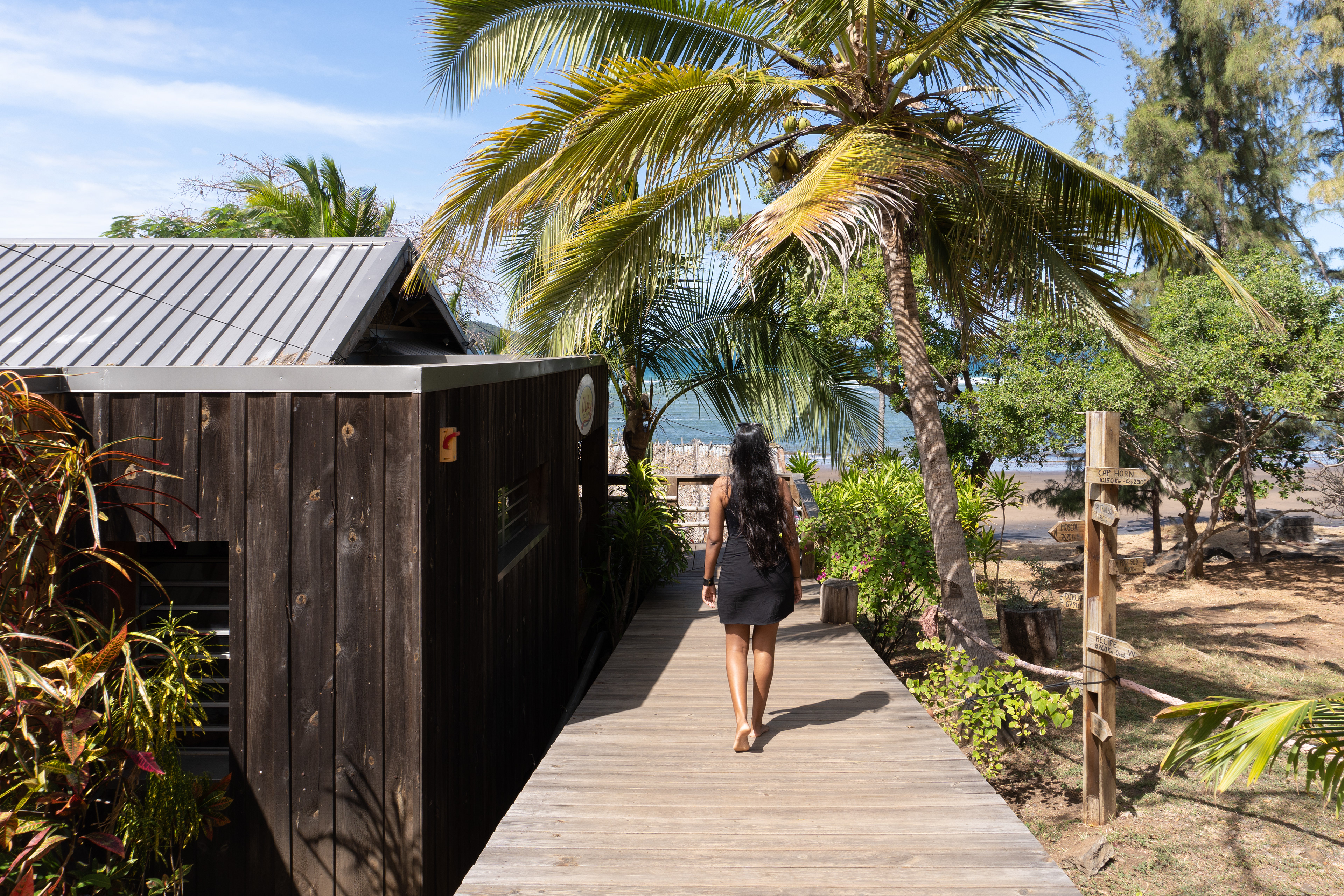 Photographie architecture tropicale mayotte 976 hotel bandrele ololo