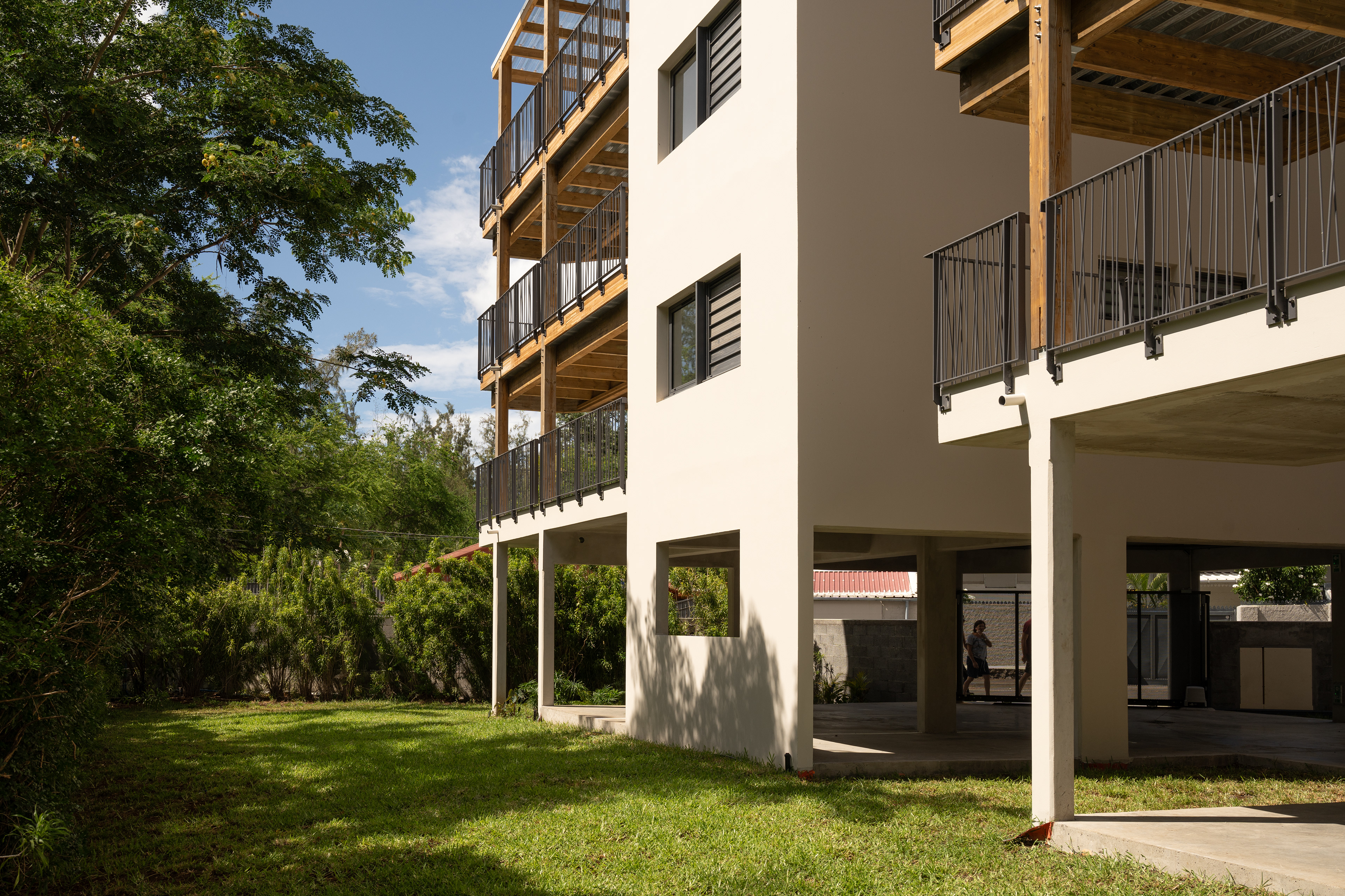 Photographie architecture réunion 974 Laurent Perrin saint-paul résidence nésée