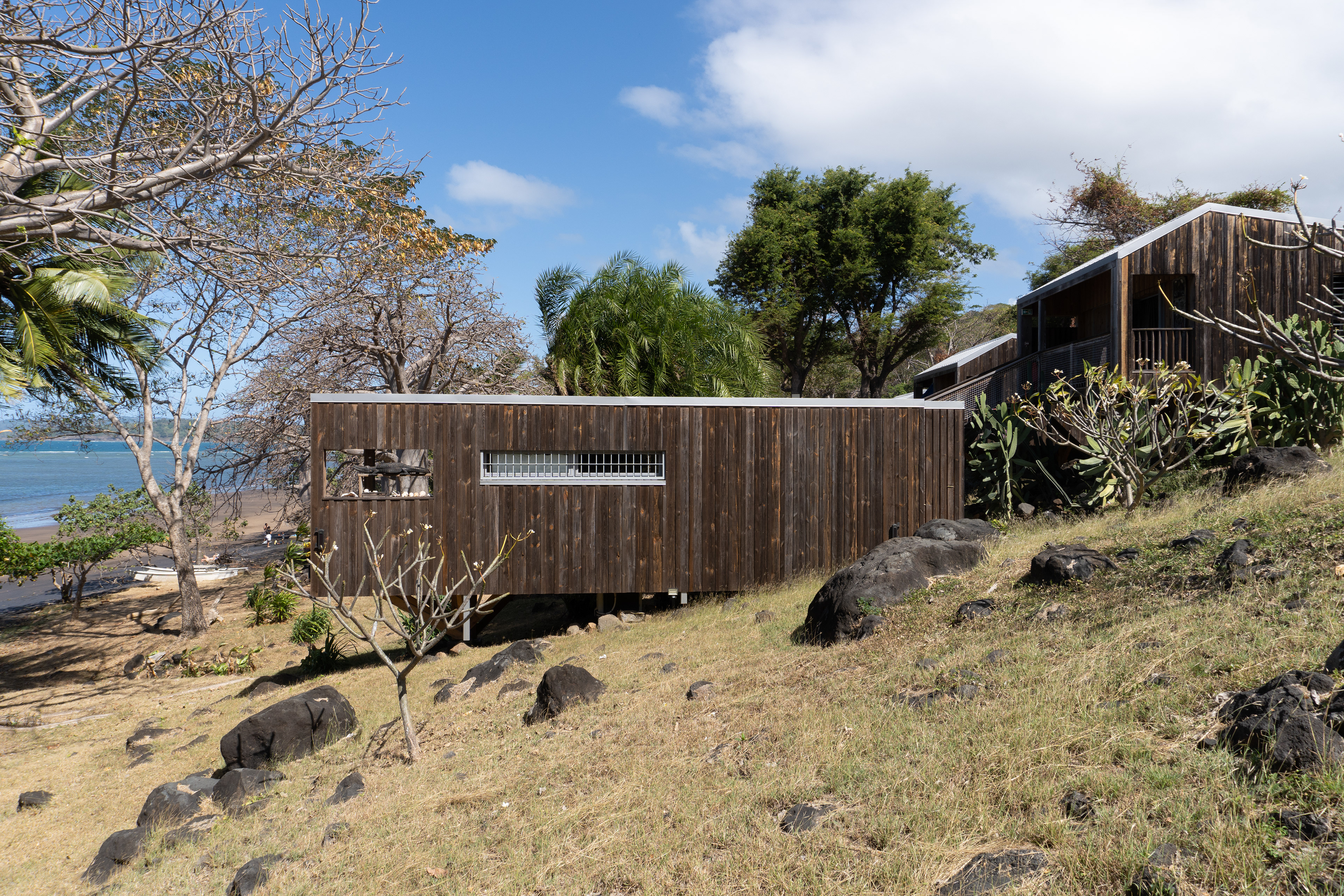 Photographie architecture tropicale mayotte 976 hotel bandrele ololo