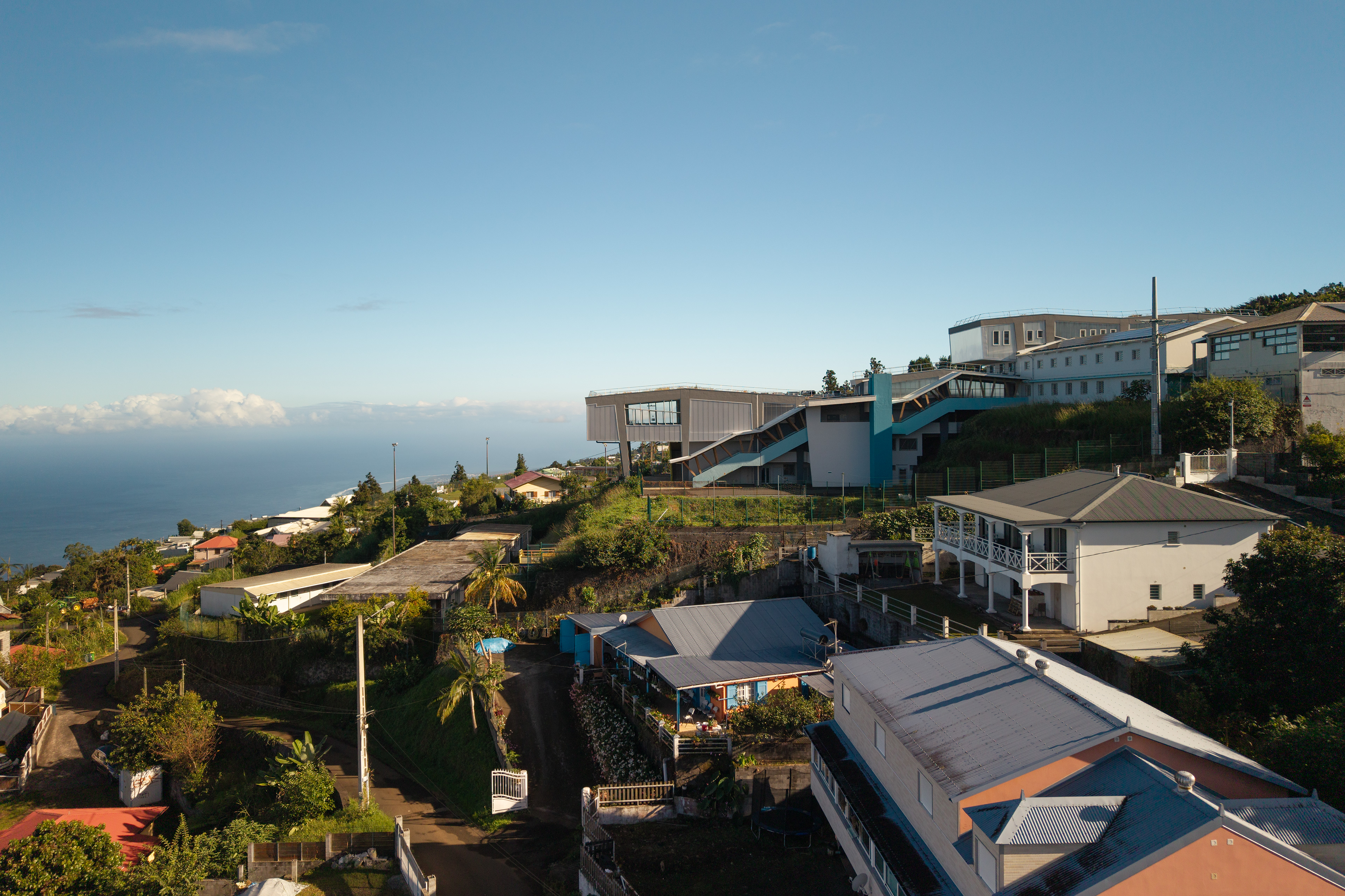 Photographie architecture tropicale réunion 974 chaloupe saint-leu harry gruchet co-architectes 