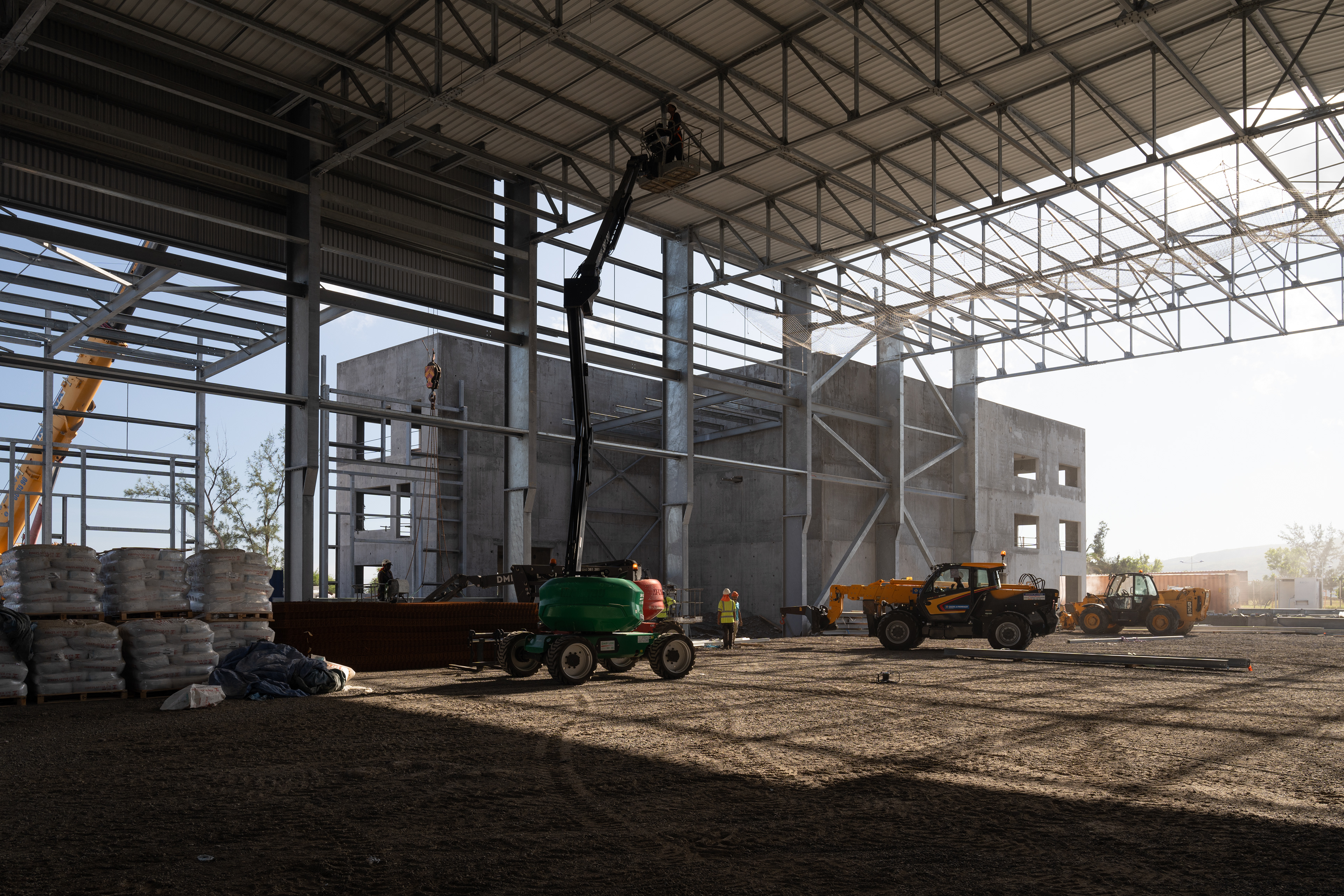 Photographie architecture tropicale réunion 974 draw chantier port logsymar