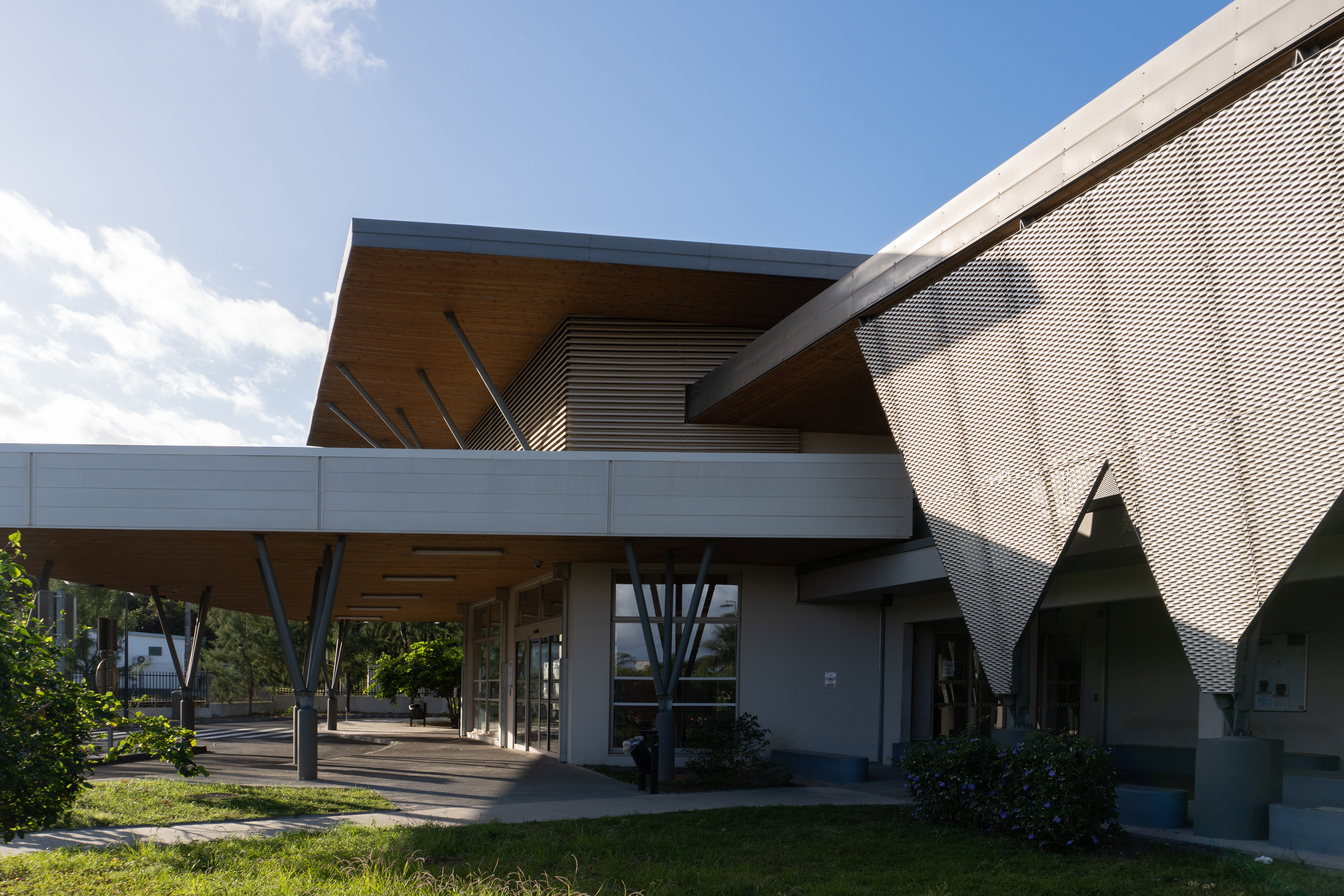 Photographie architecture tropicale mayotte 976 chm pamandzi 