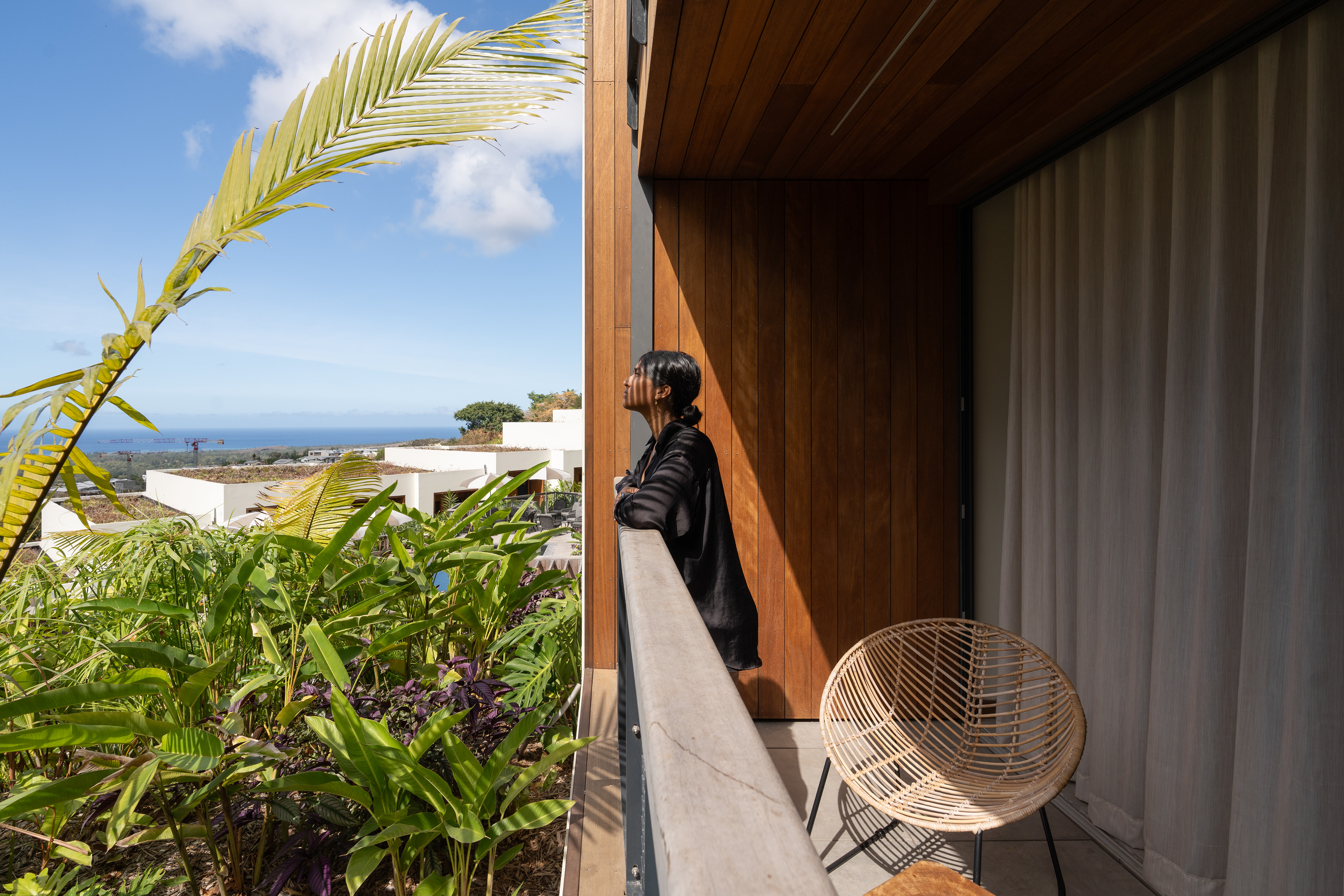 Photographie architecture tropicale réunion 974 Lotek Papangue hotel spa tourisme