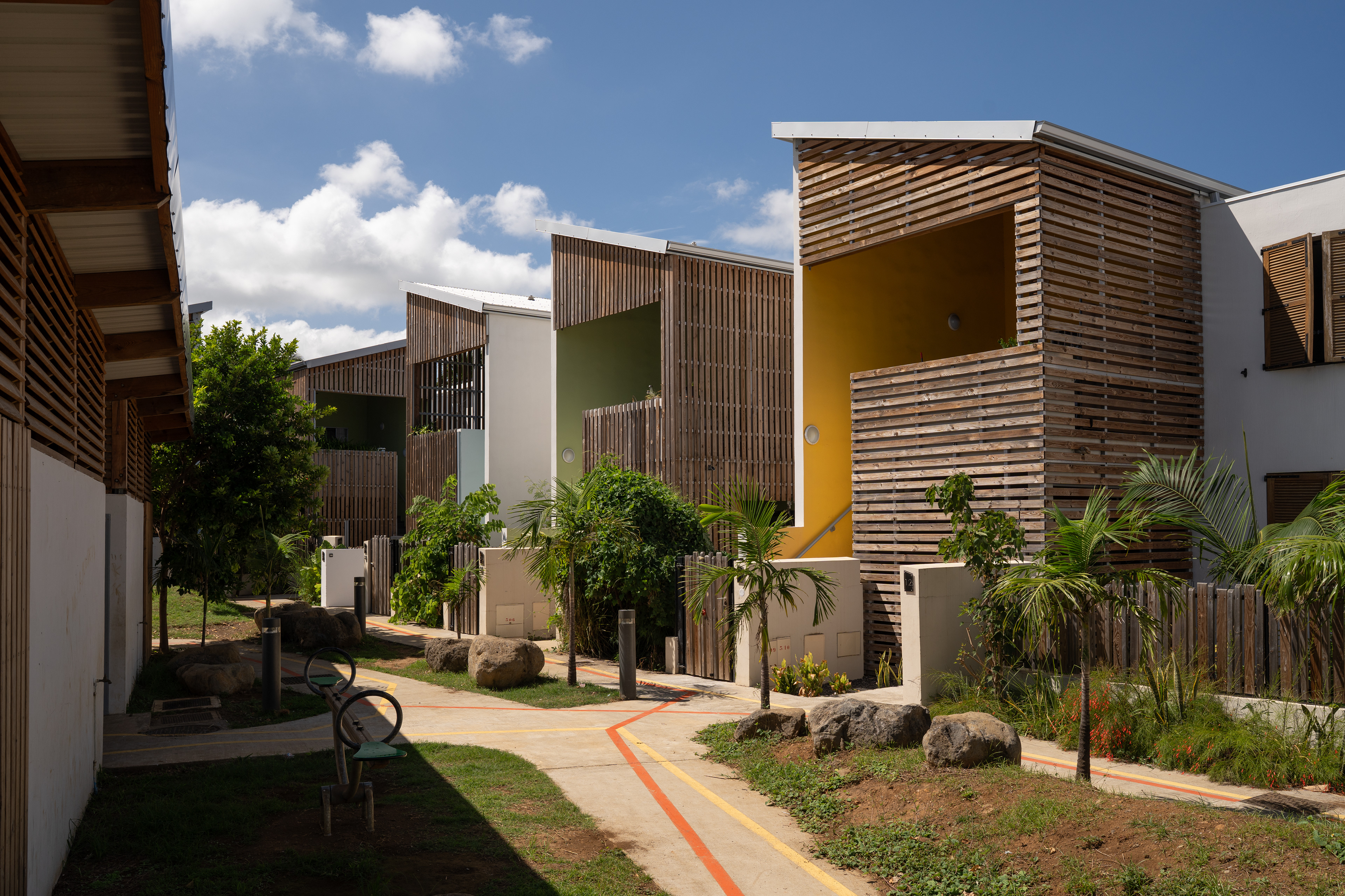 Photographie architecture réunion 974 RESIDENCE OLEA CO-ARCHITECTES SHLMR BOISDOLIVE