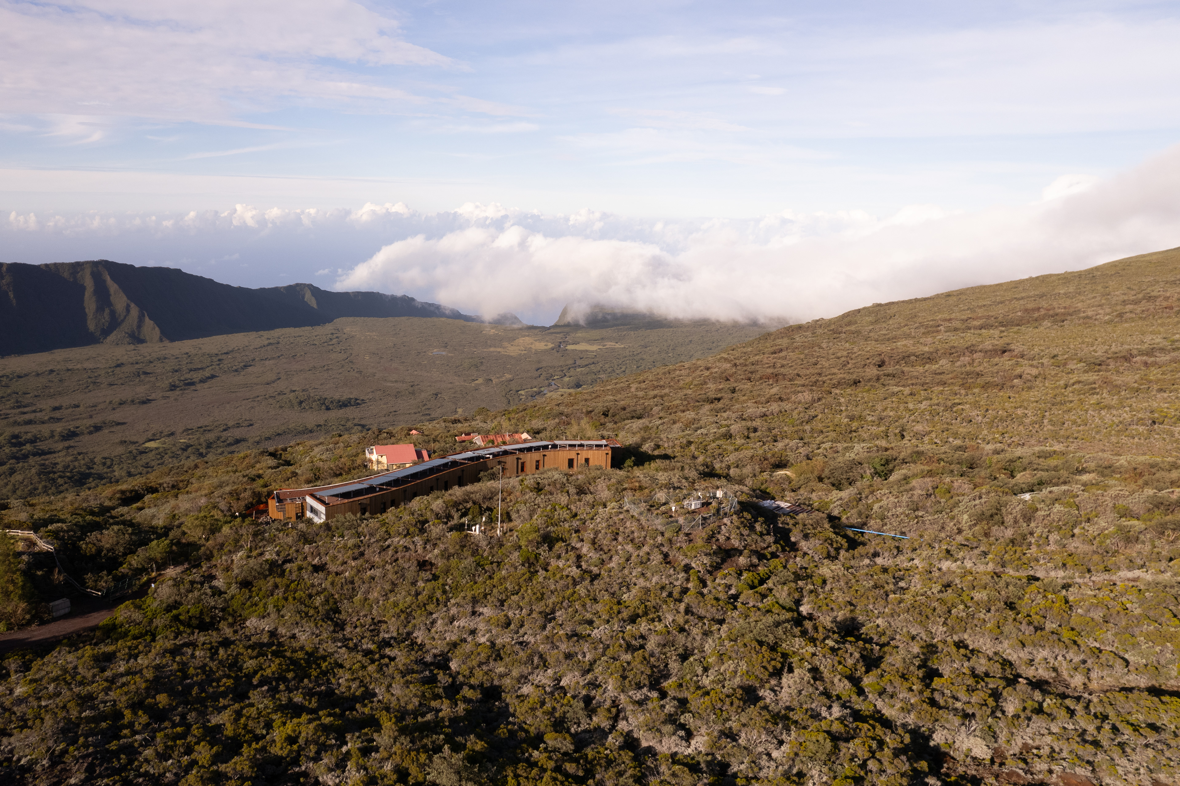 Photographie architecture paysage réunion 974 altitude80 gite volcan hôtel tourisme