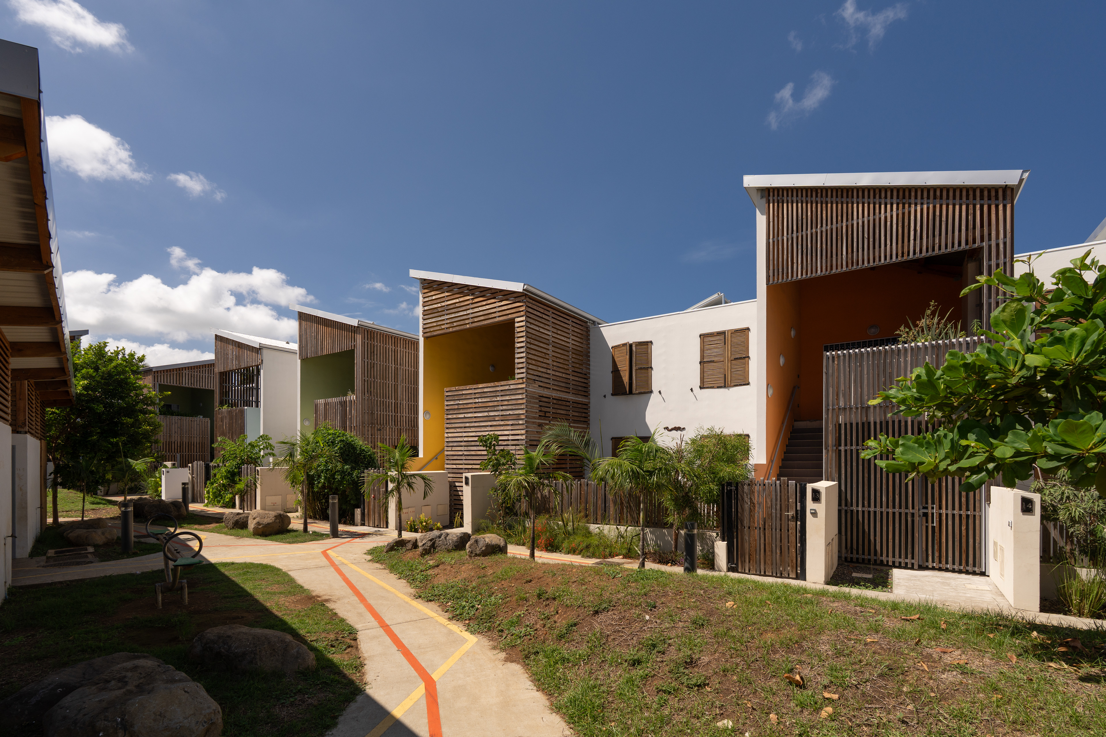 Photographie architecture réunion 974 RESIDENCE OLEA CO-ARCHITECTES SHLMR BOISDOLIVE