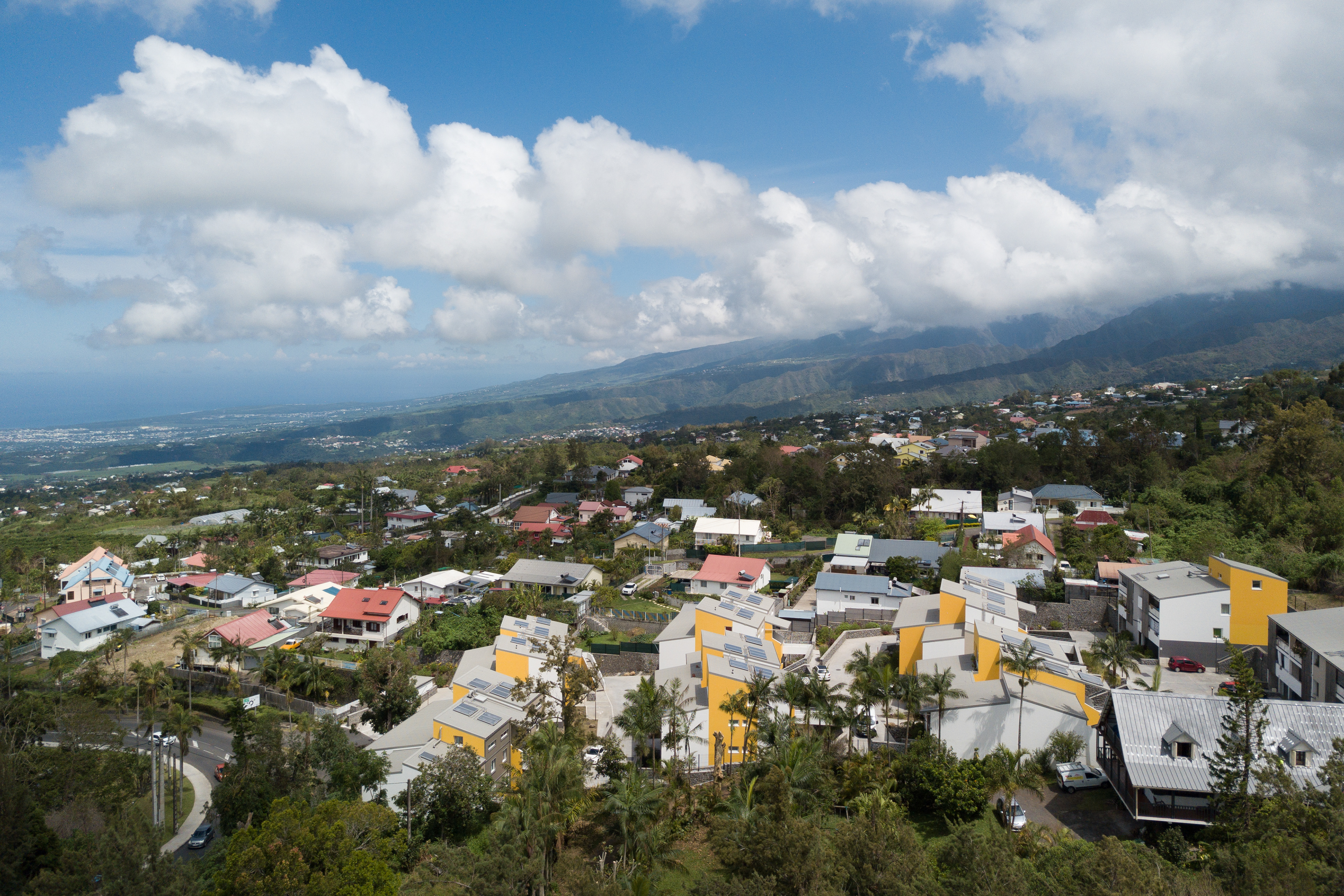 Photographie architecture bioclimatiquetropicale drone réunion paul gervais semac abc