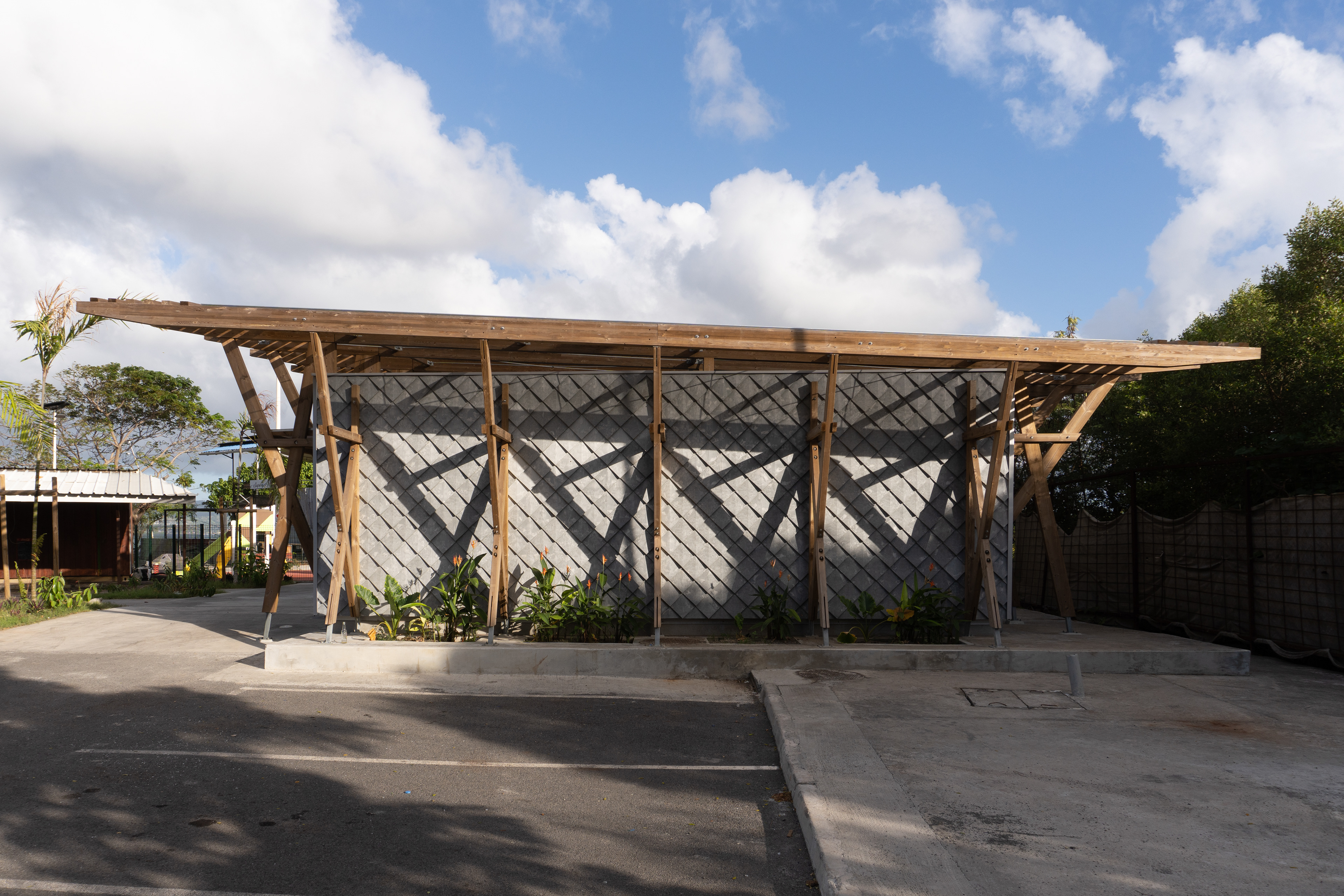 Photographie architecture tropicale mayotte 976 office tourisme dzaoudzi