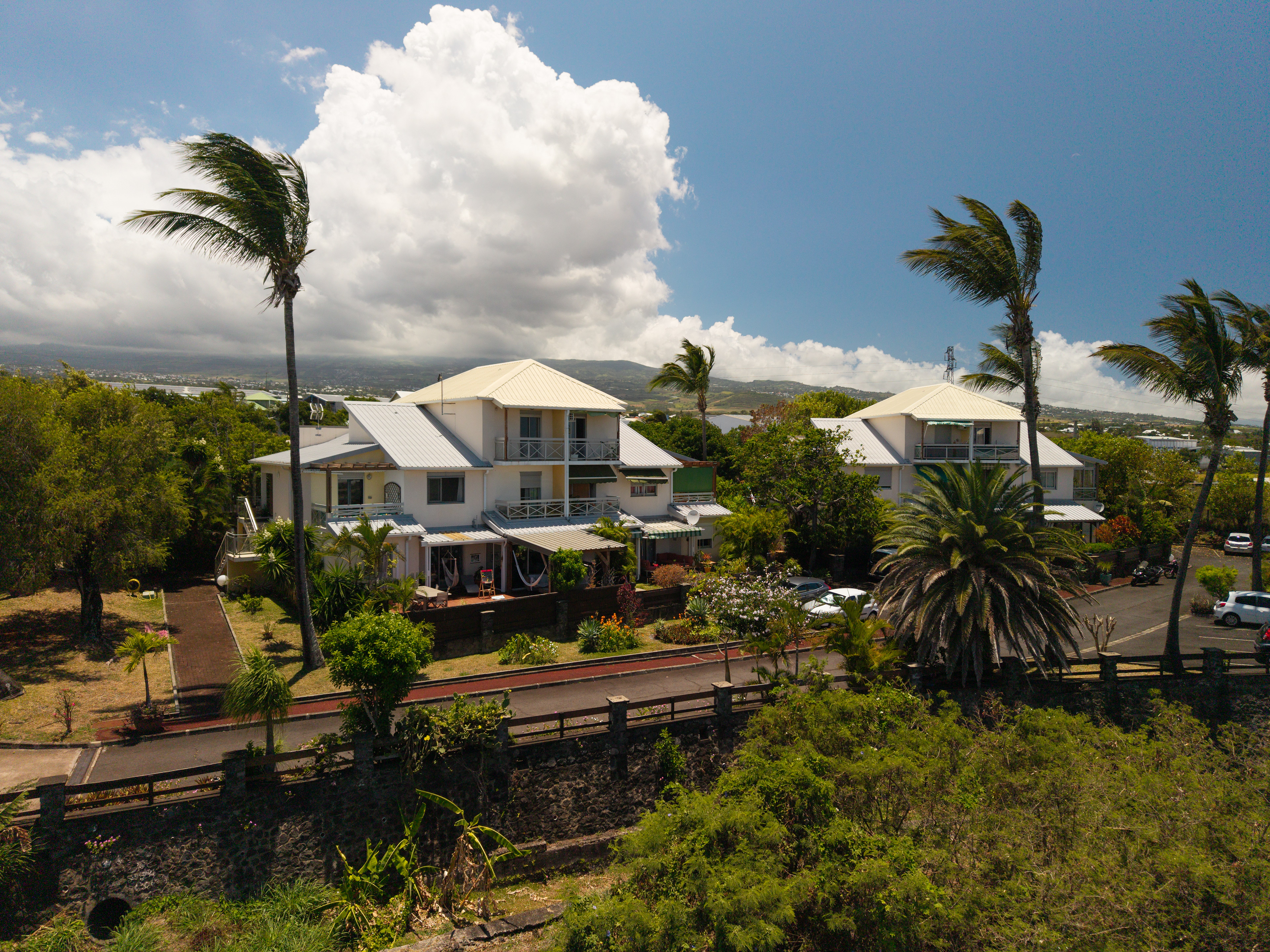Photographie architecture tropicale réunion 974 Fianu saint-pierre tennis