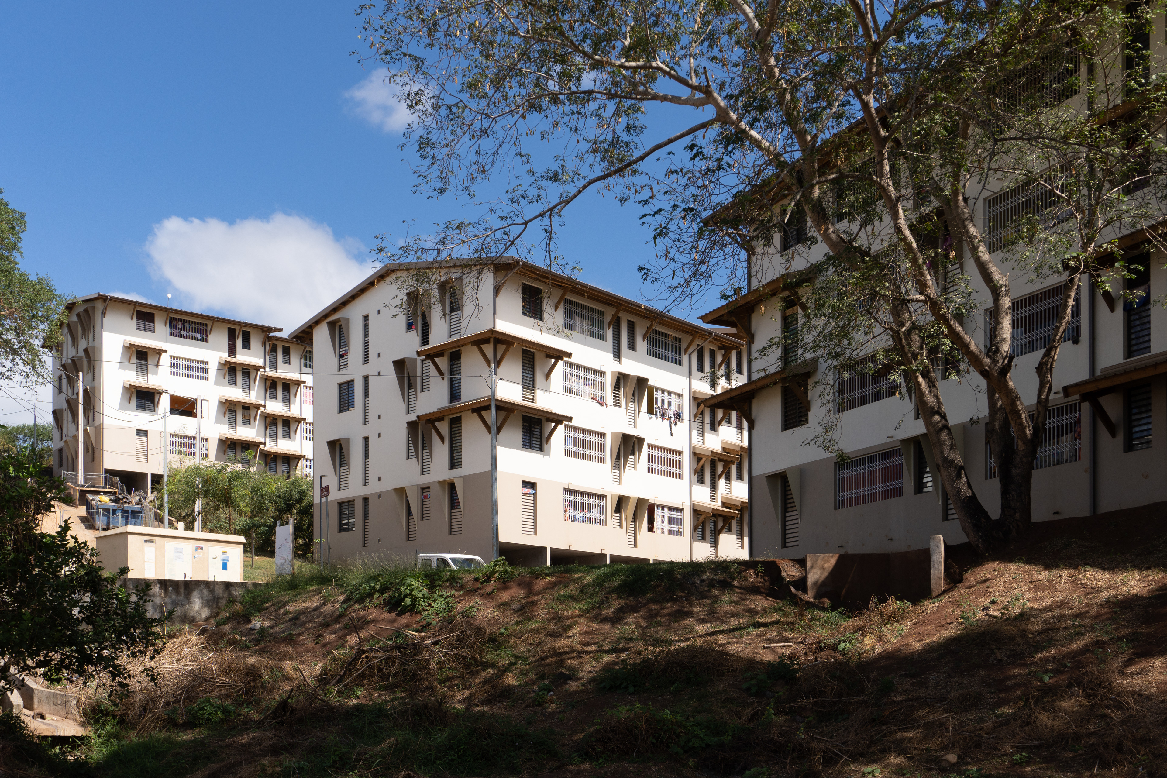 Photographie architecture tropicale mayotte 976 dembeni iloni