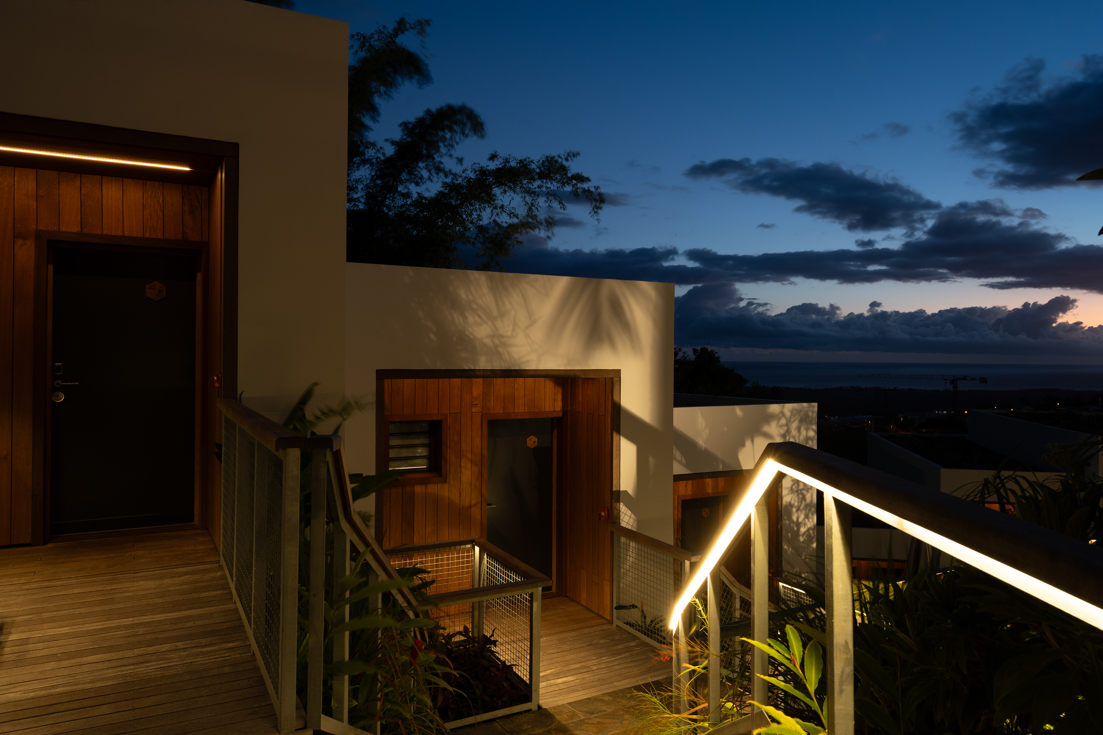 Photographie architecture tropicale réunion 974 Lotek Papangue hotel spa tourisme