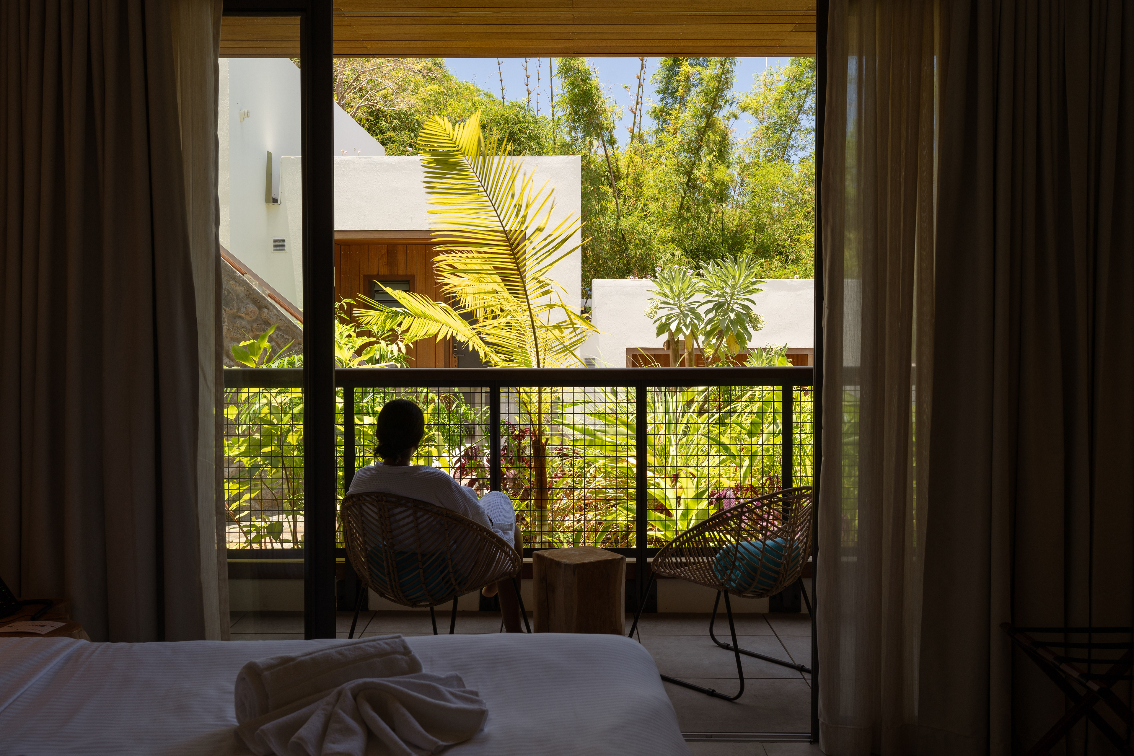 Photographie architecture tropicale réunion 974 Lotek Papangue hotel spa tourisme