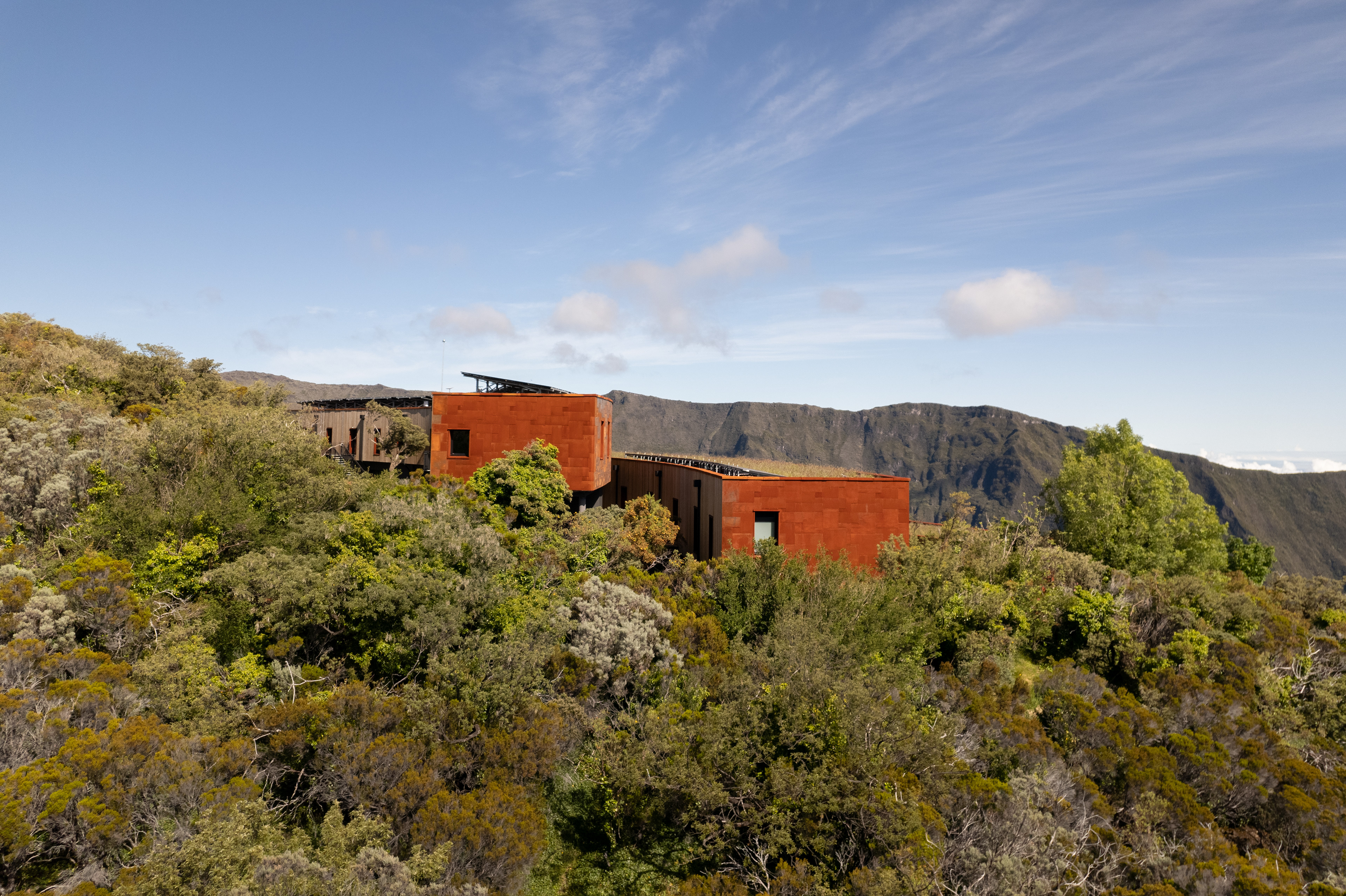 Photographie architecture paysage réunion 974 altitude80 gite volcan fournaise tourisme