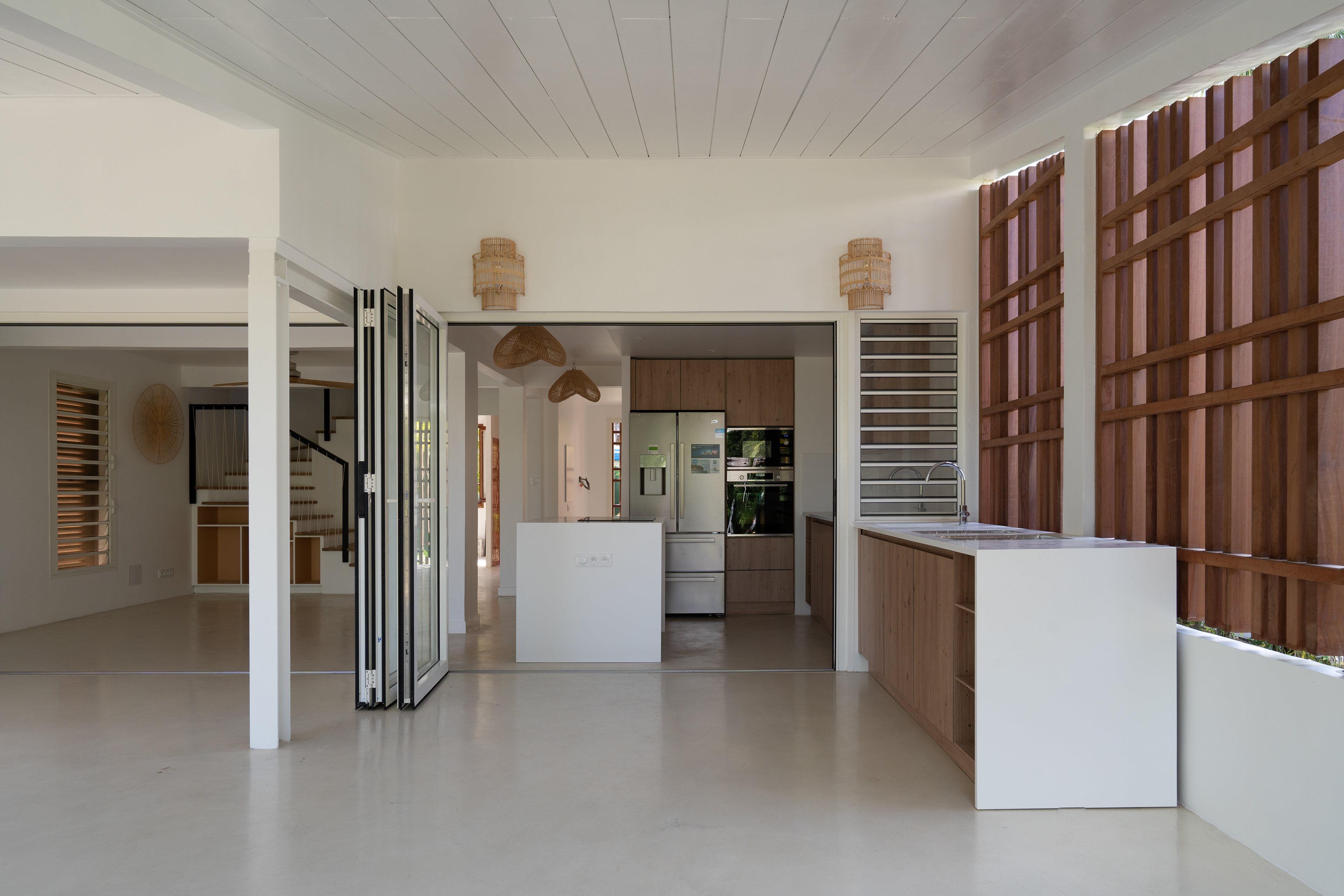 Photographie architecture tropicale réunion 974 TT maison airbnb immobilier