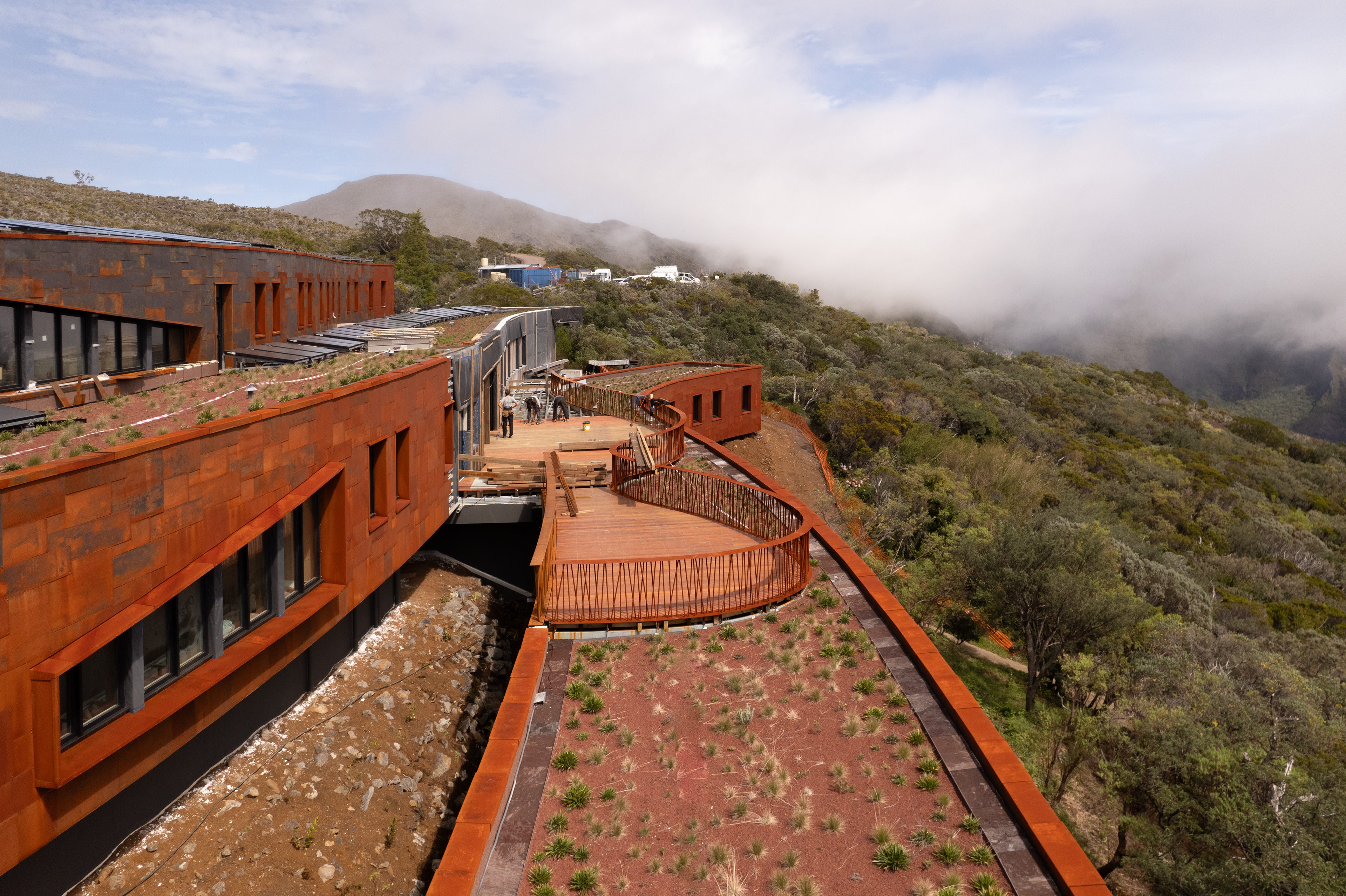 Photographie architecture paysage réunion 974 altitude80 gite volcan hôtel tourisme