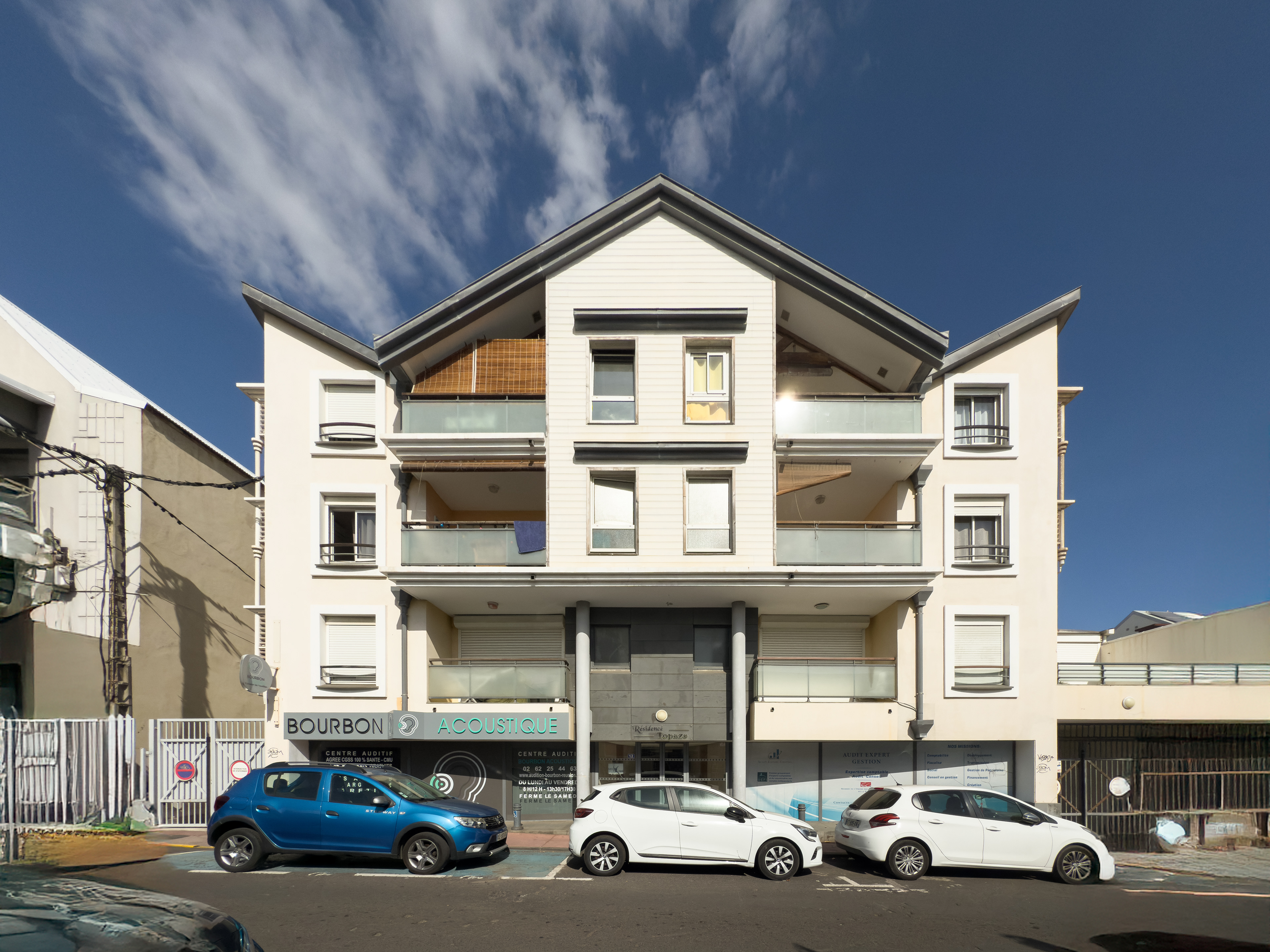 Photographie architecture tropicale réunion 974 topazes saint-pierre