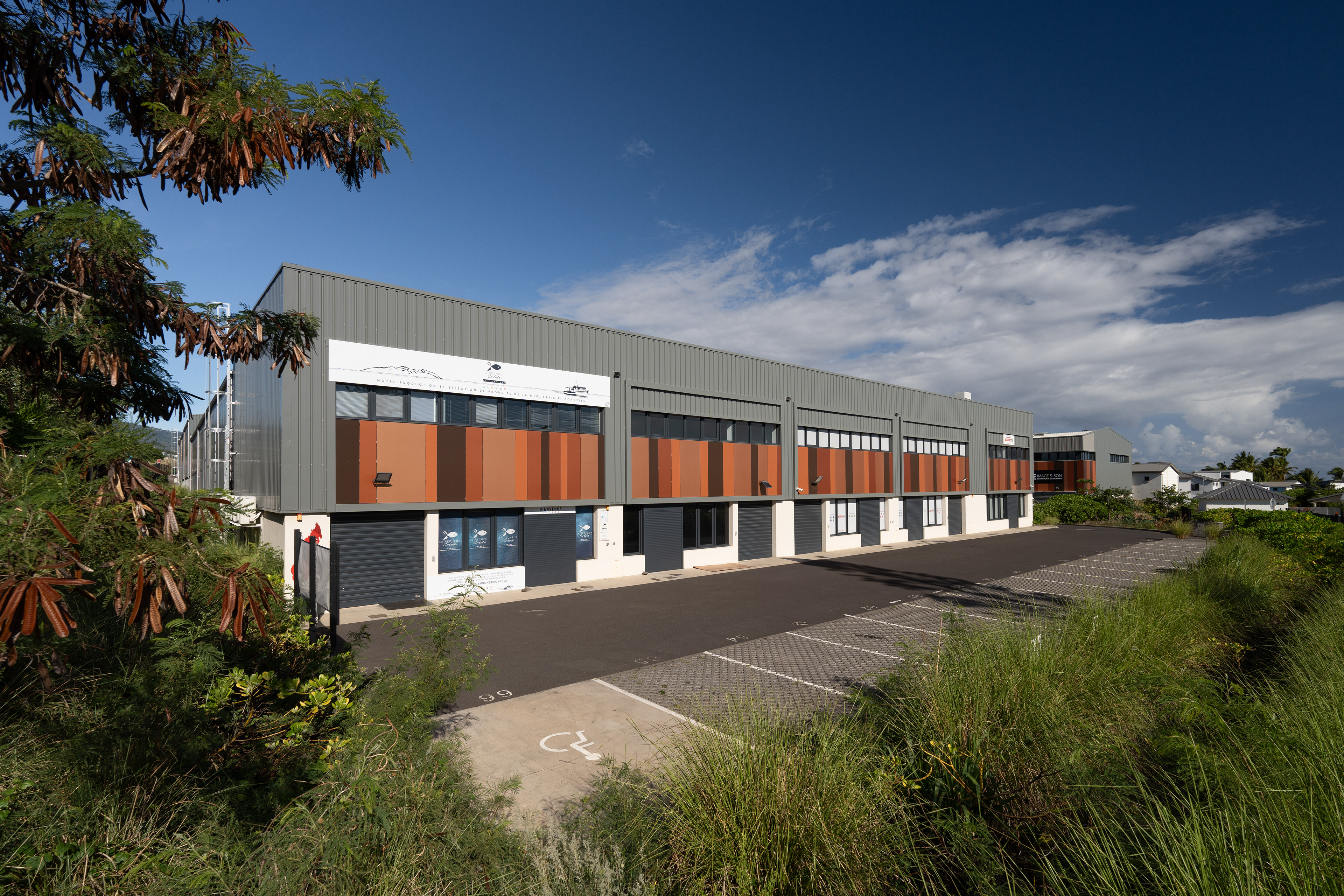 Photographie architecture réunion 974 innovespace concorde opale Lotek sainte-marie
