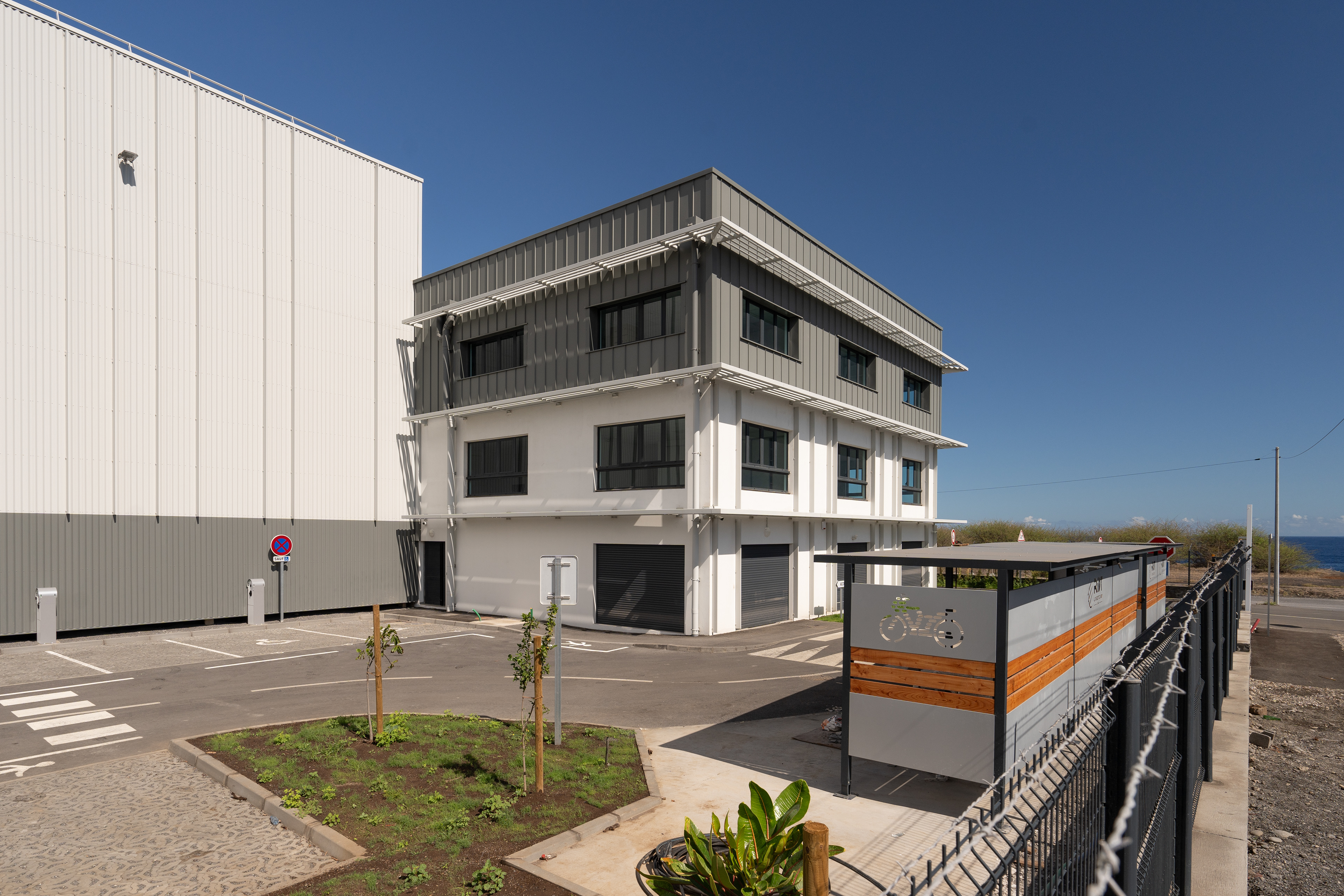 Photographie architecture tropicale réunion 974 draw chantier port logsymar