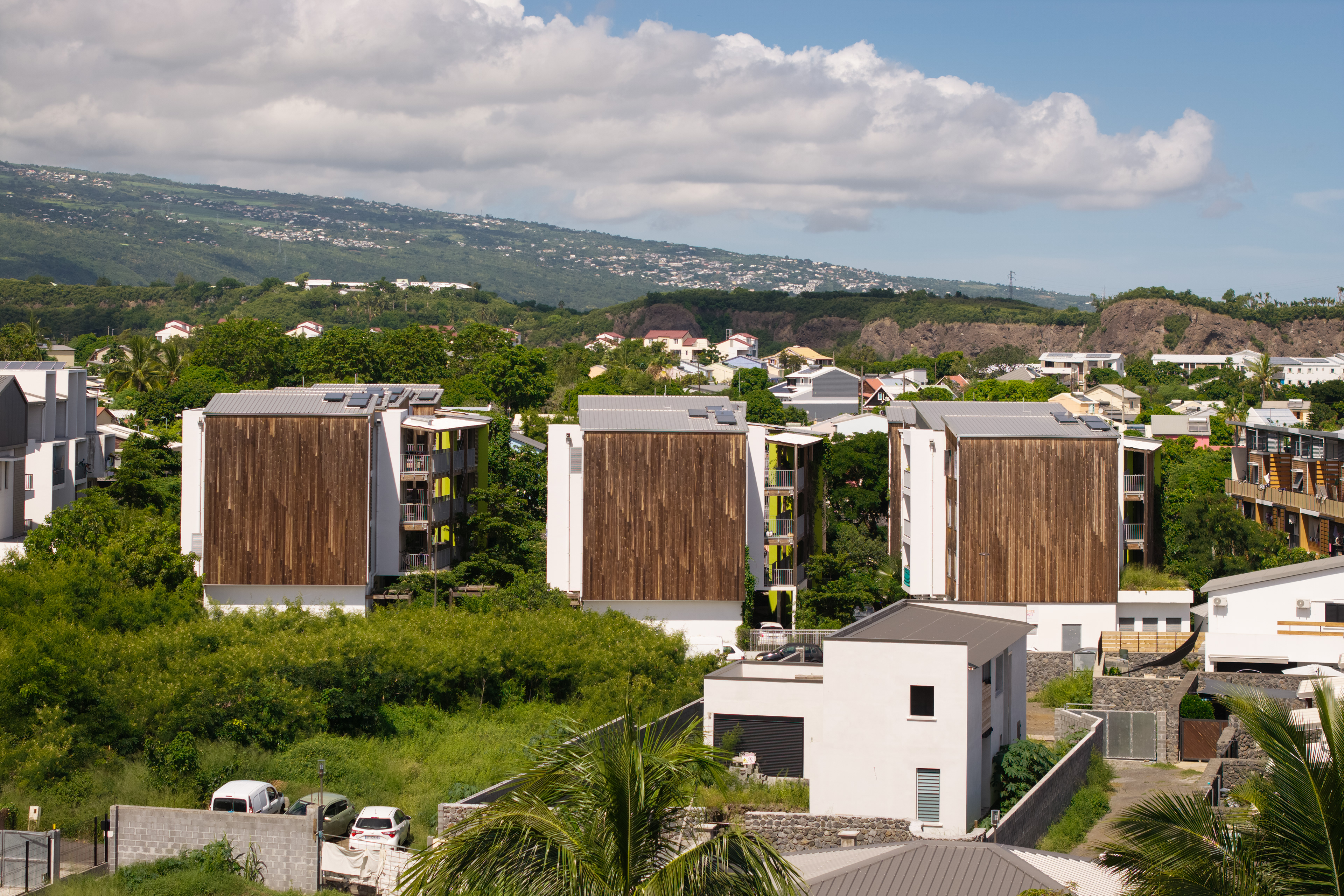 Photographie architecture réunion 974 RESIDENCE LES MAHOTS SEMADER CO-ARCHITECTES LEPORT