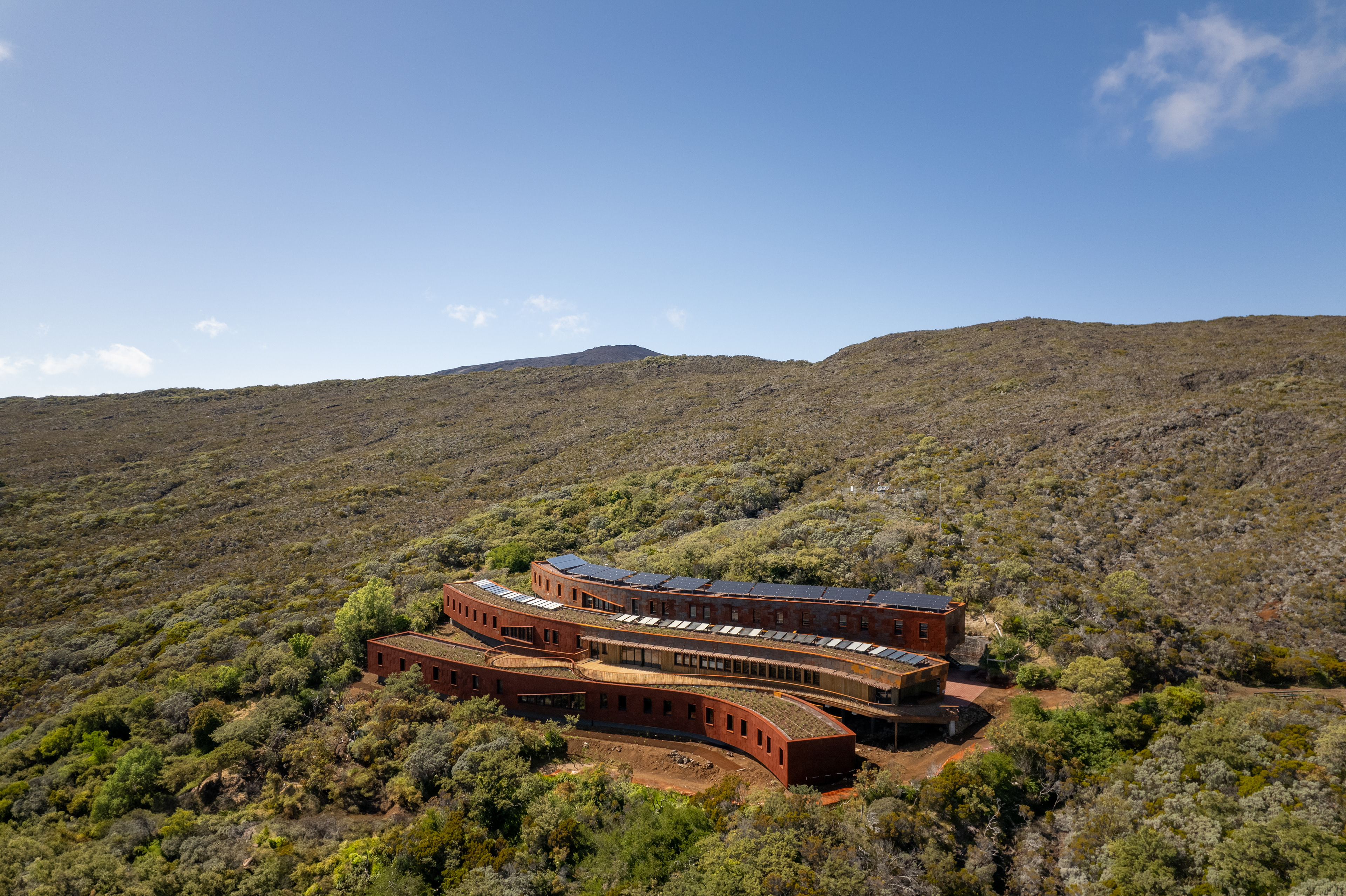 Photographie architecture paysage réunion 974 altitude80 gite volcan fournaise tourisme