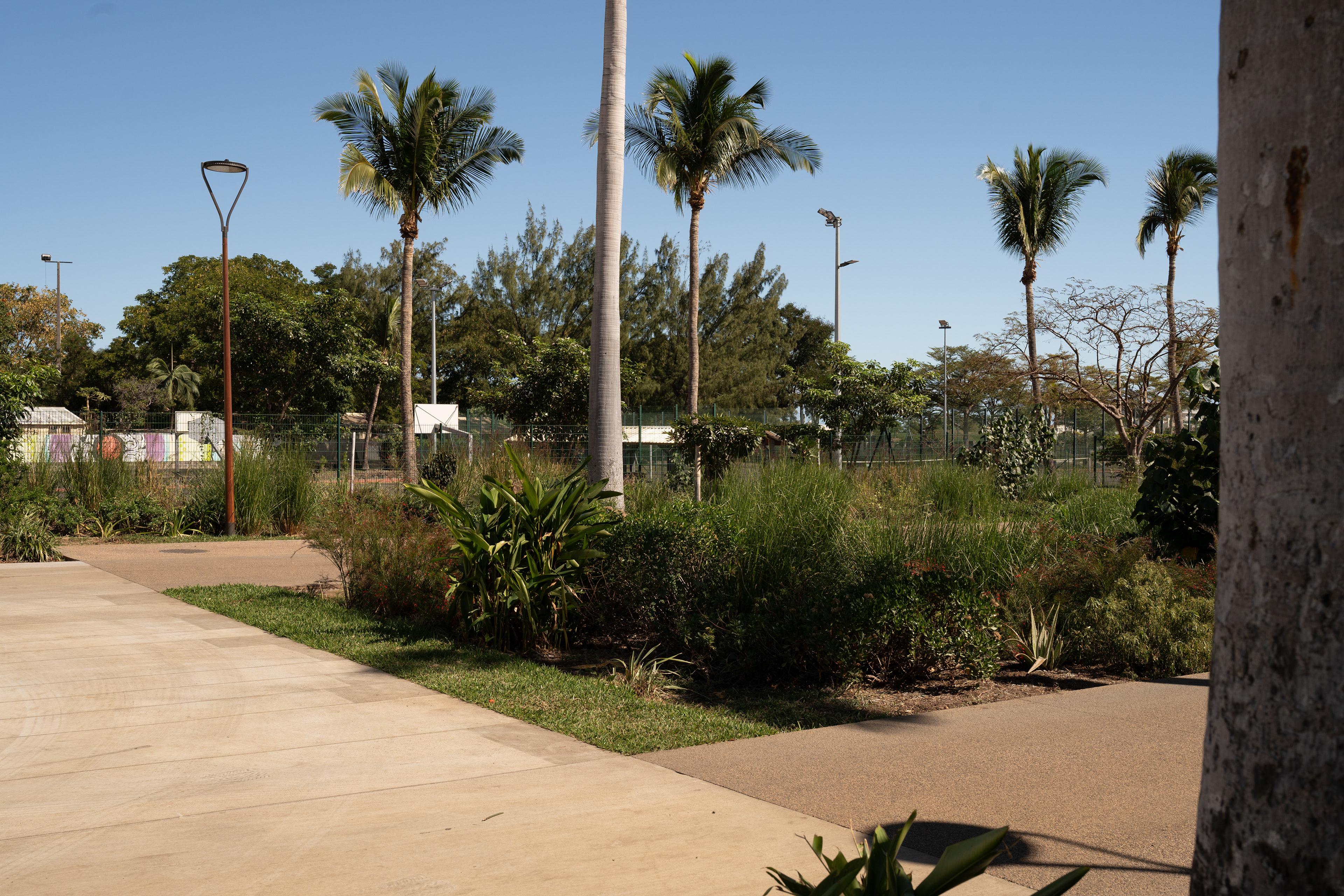 Photographie architecture paysage réunion 974 leu ilet du centre LePort mail oasis   